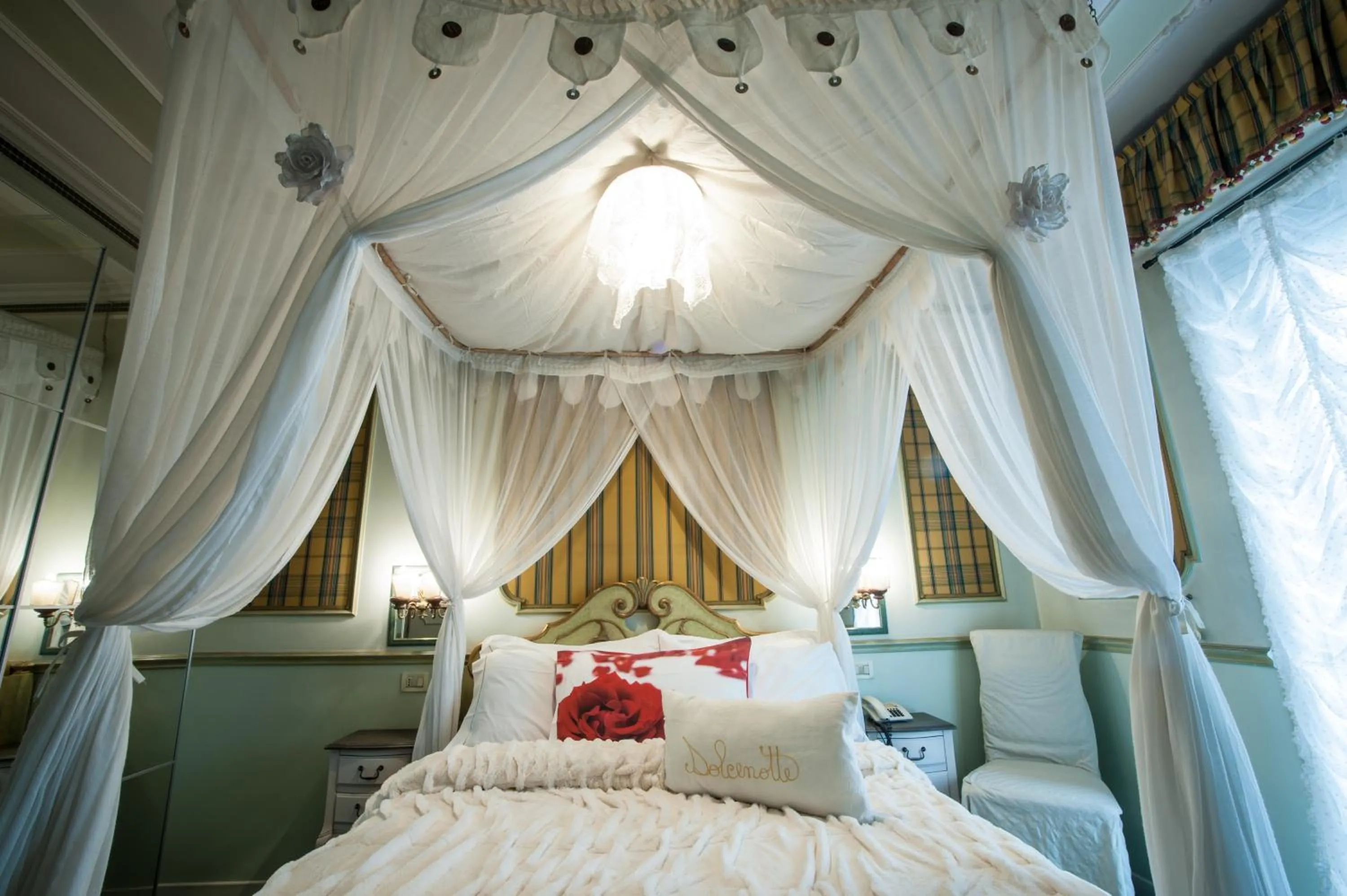 Bed in Hotel Vandelli