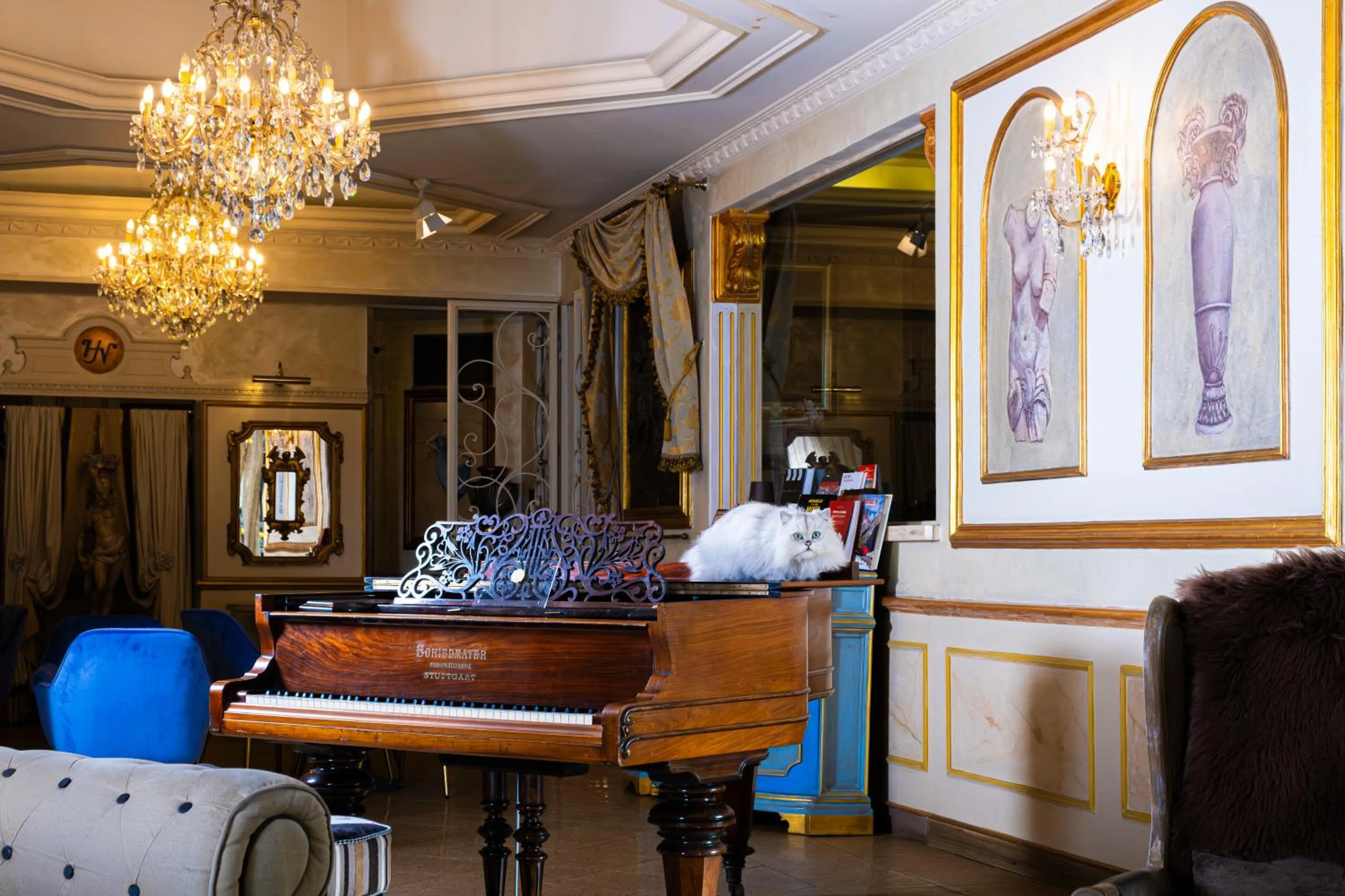 Lounge or bar in Hotel Vandelli