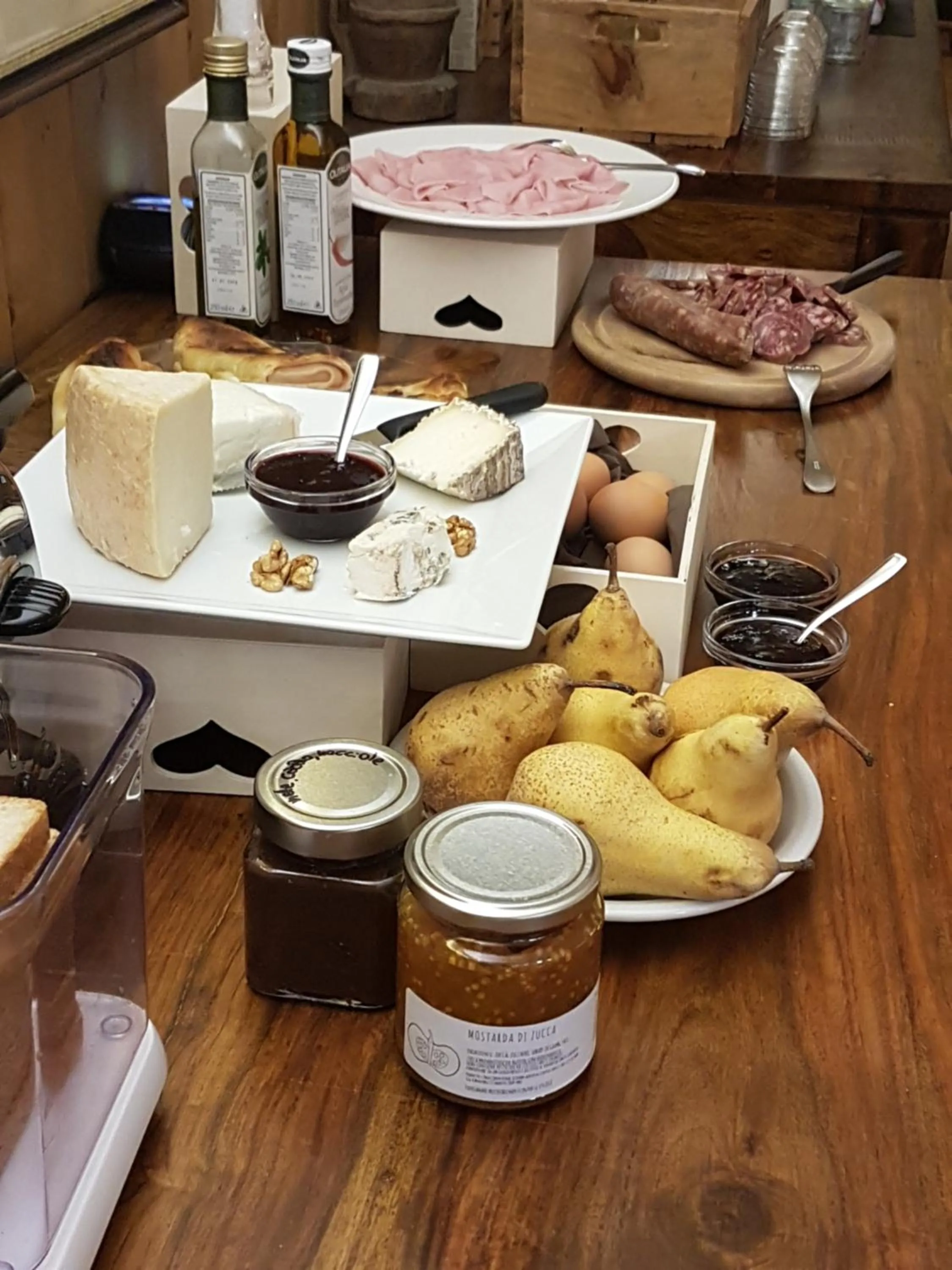 Food and drinks in Fondo Brugarolo B&B