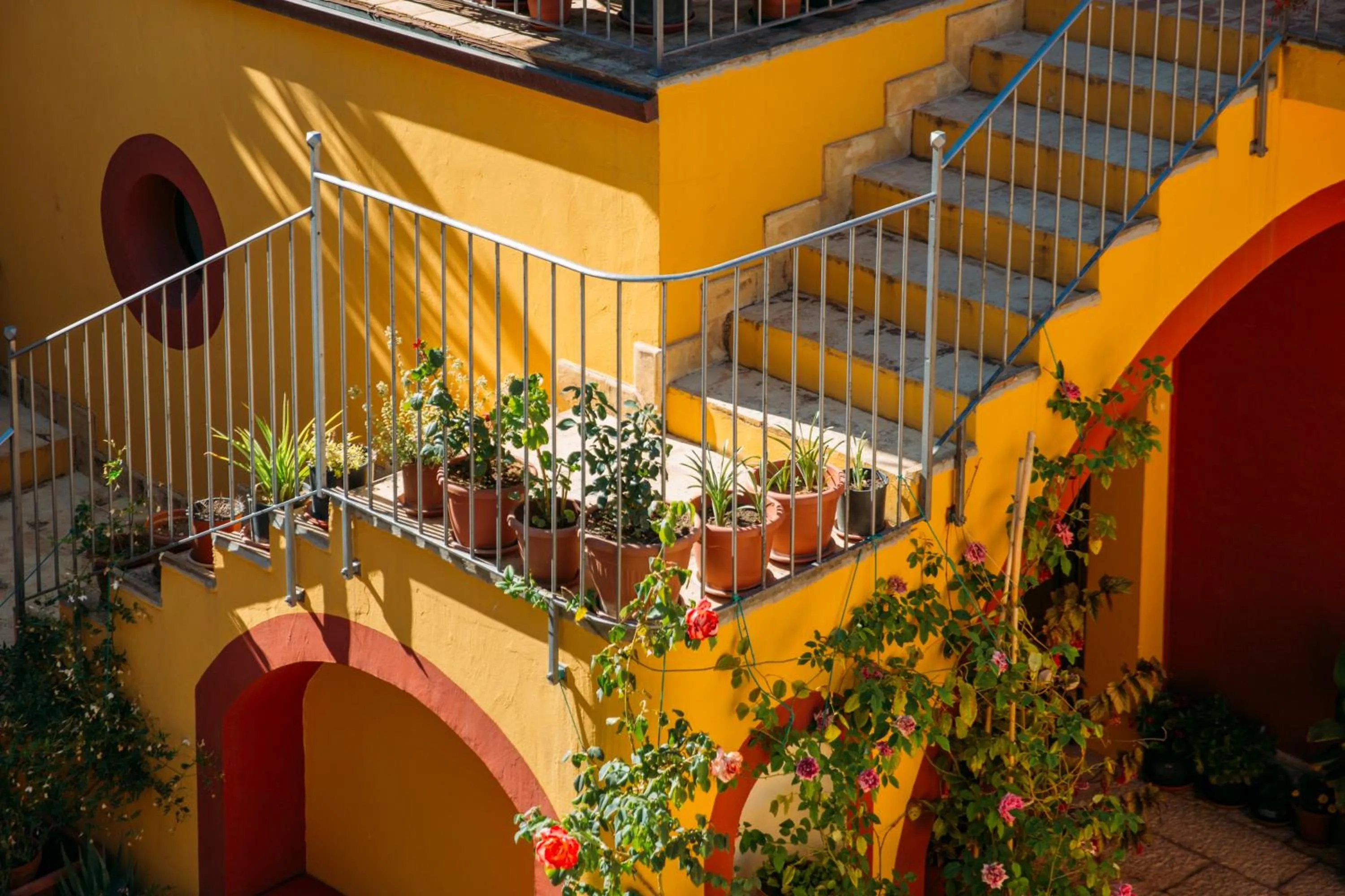 Decorative detail in Hotel Baglio Catalano