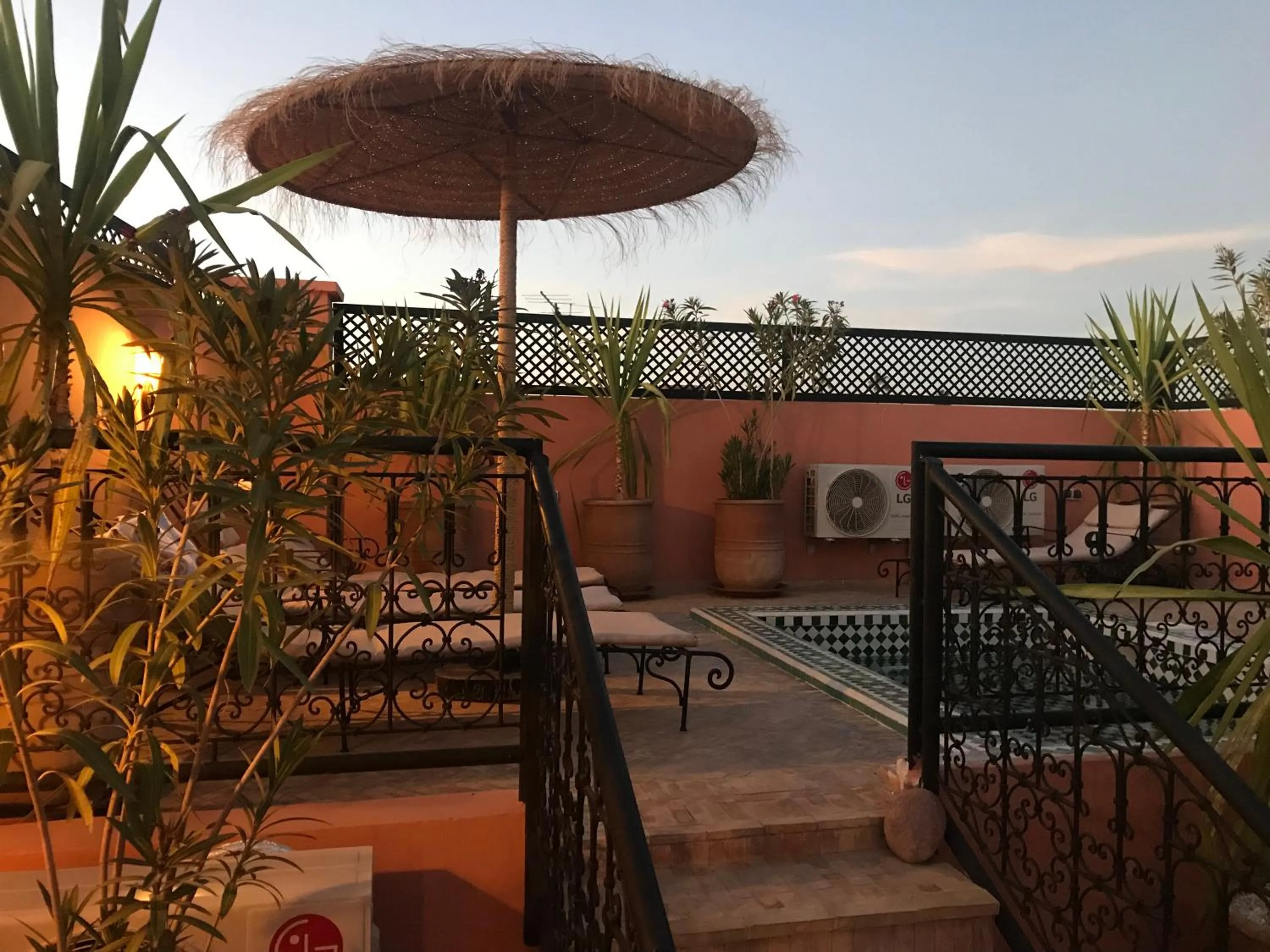 Balcony/Terrace in Riad Marchica