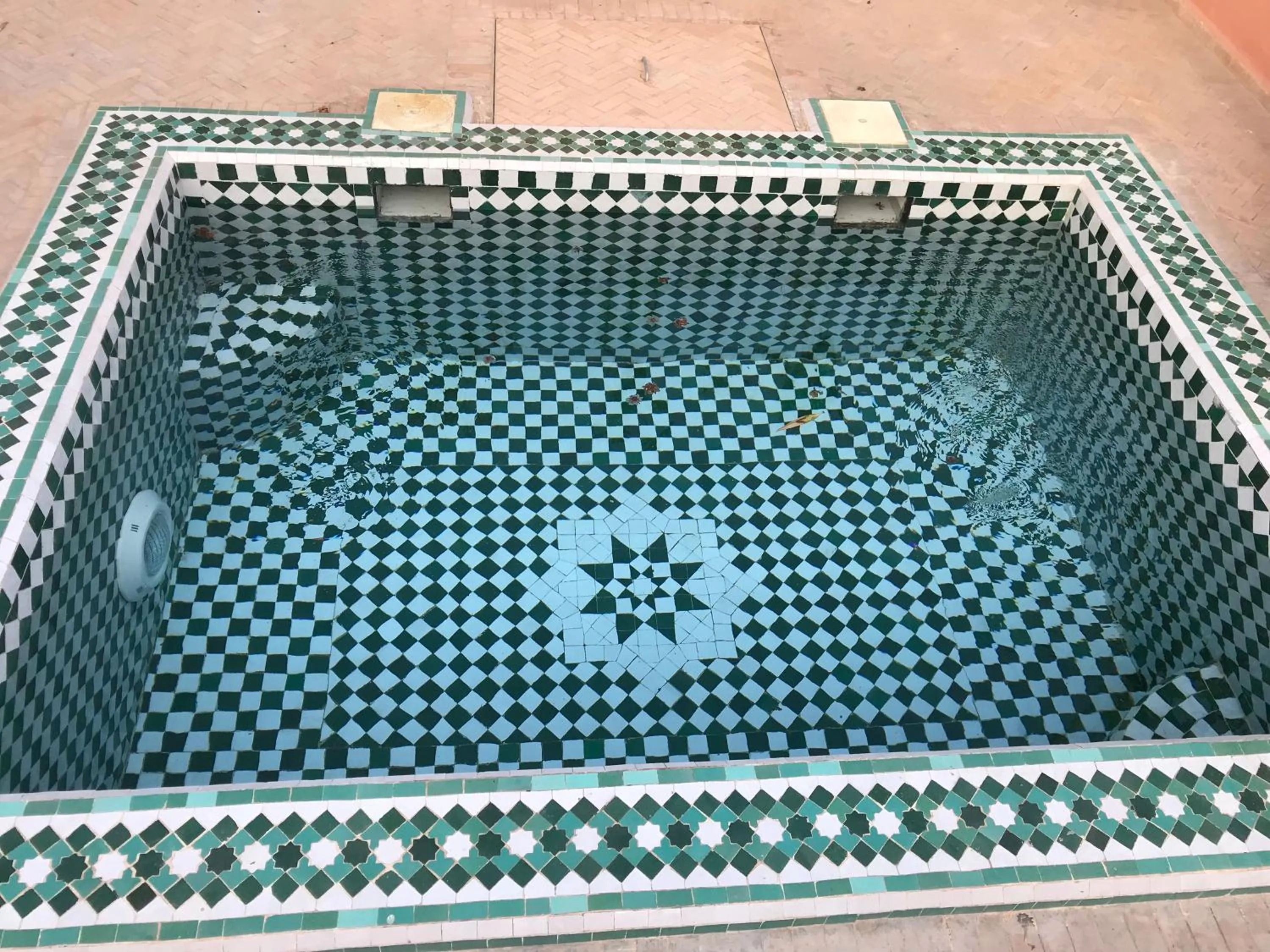 Swimming pool in Riad Marchica