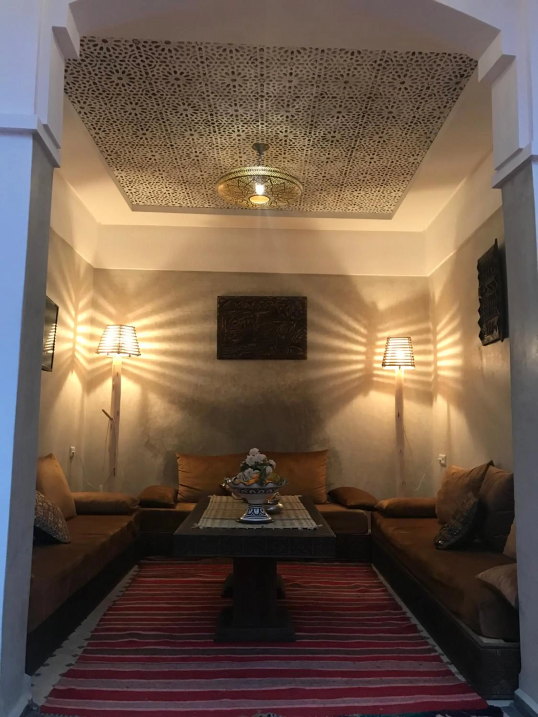 Living room in Riad Marchica