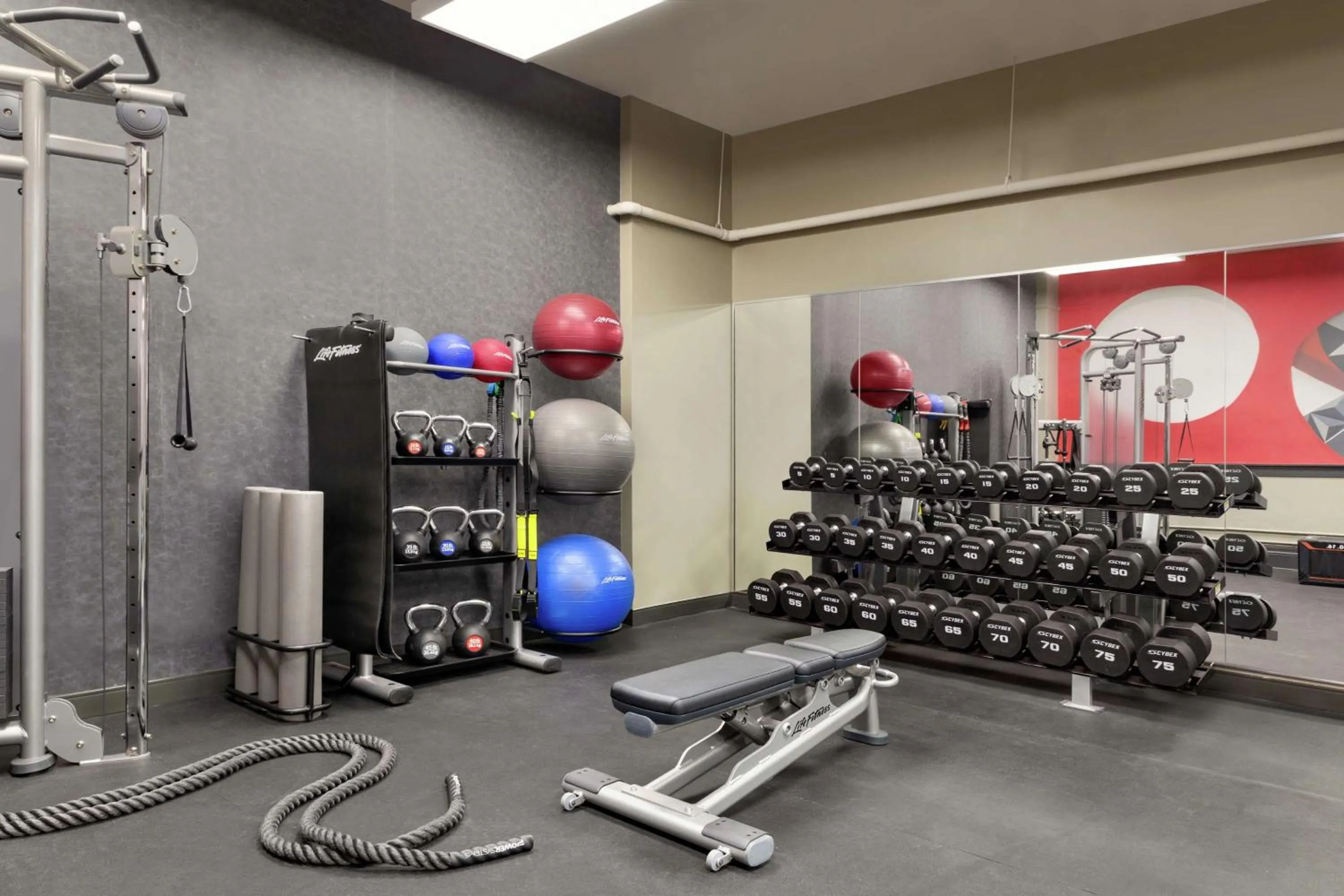 Fitness centre/facilities in The Central Station Memphis, Curio Collection By Hilton