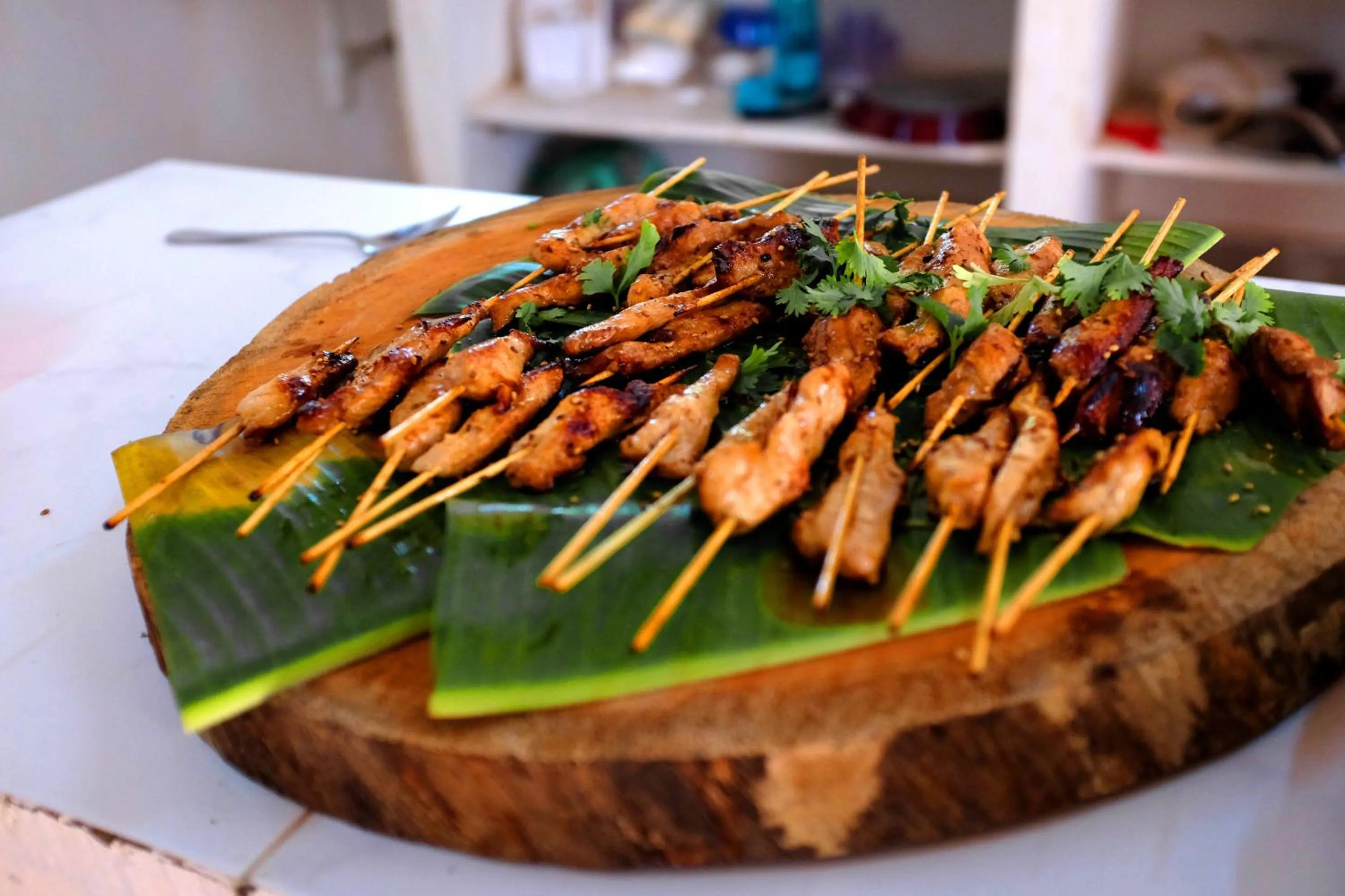 BBQ facilities in Salty's Kitesurf Village