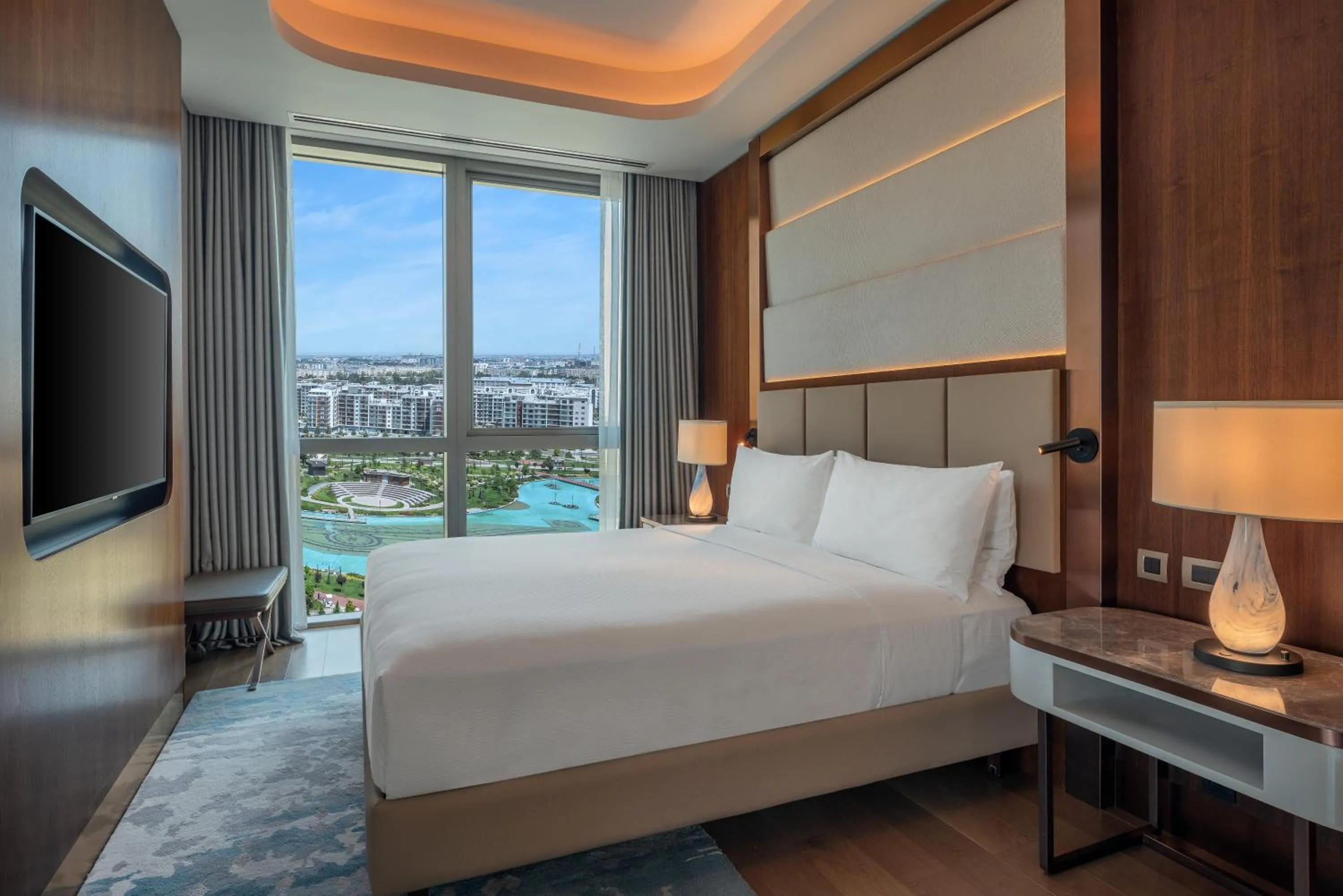 Bedroom, Bed in Hilton Tashkent City
