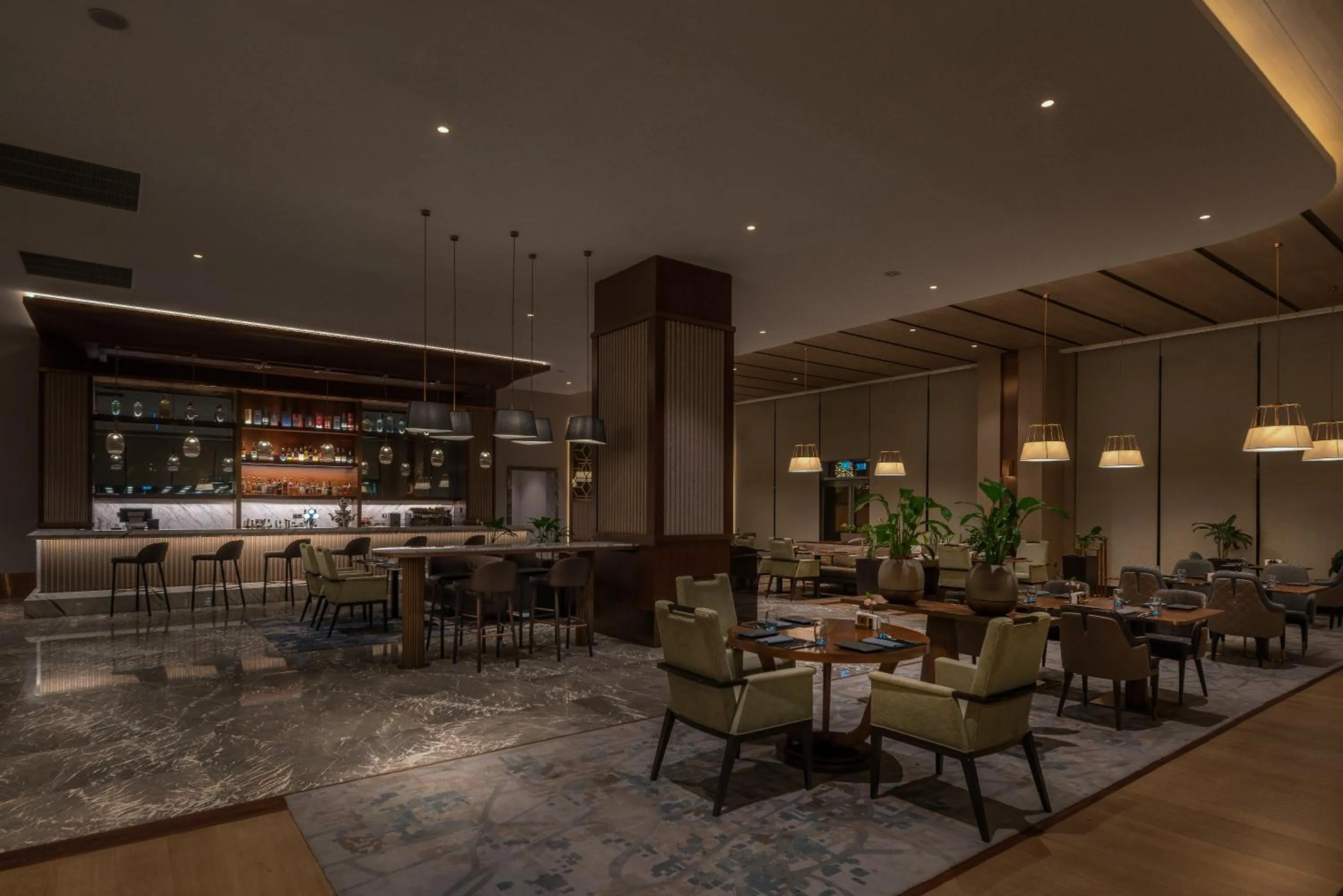 Lounge or bar in Hilton Tashkent City