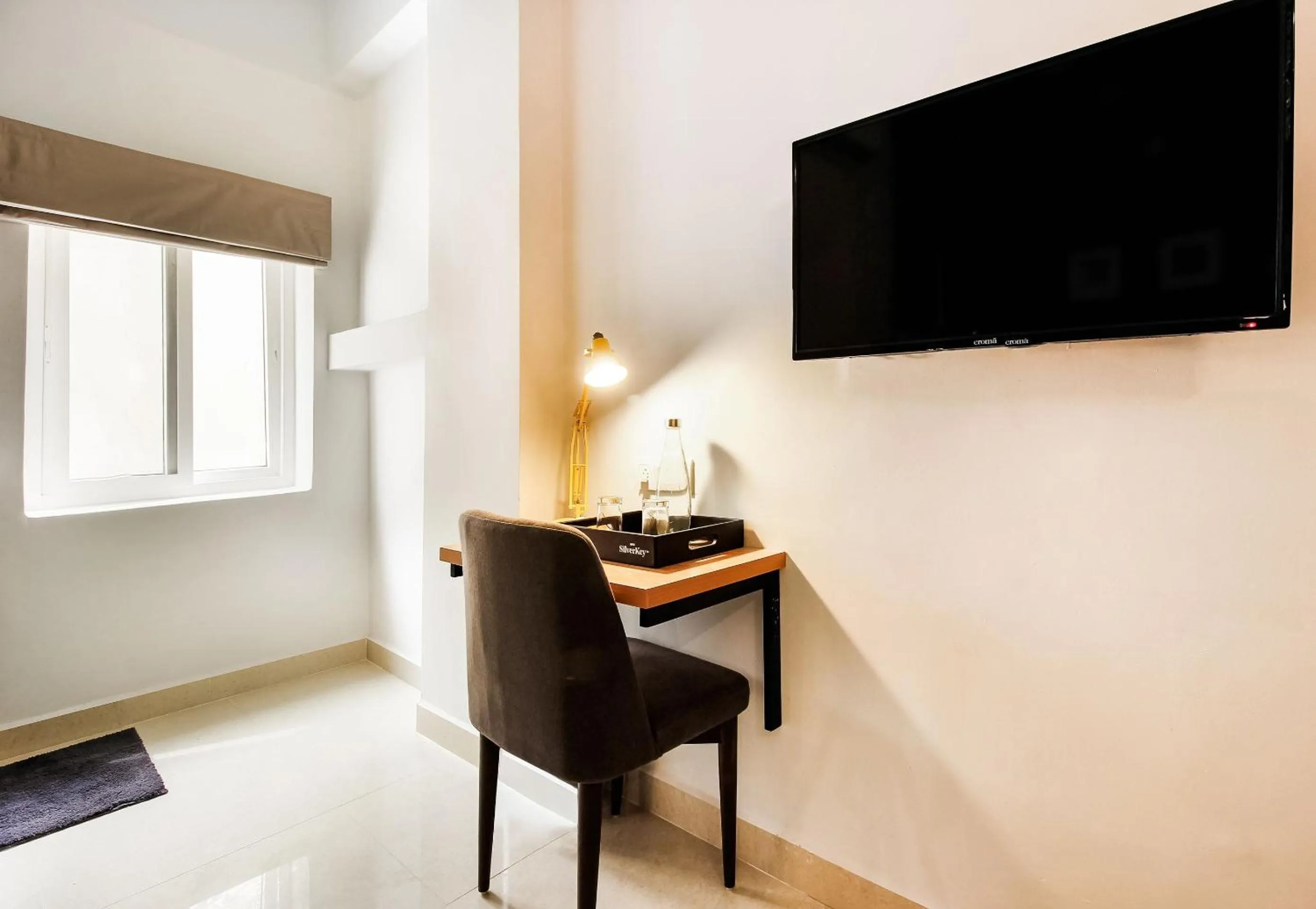 Bedroom in Super Hotel O GACHIBOWLI BESIDE DLF