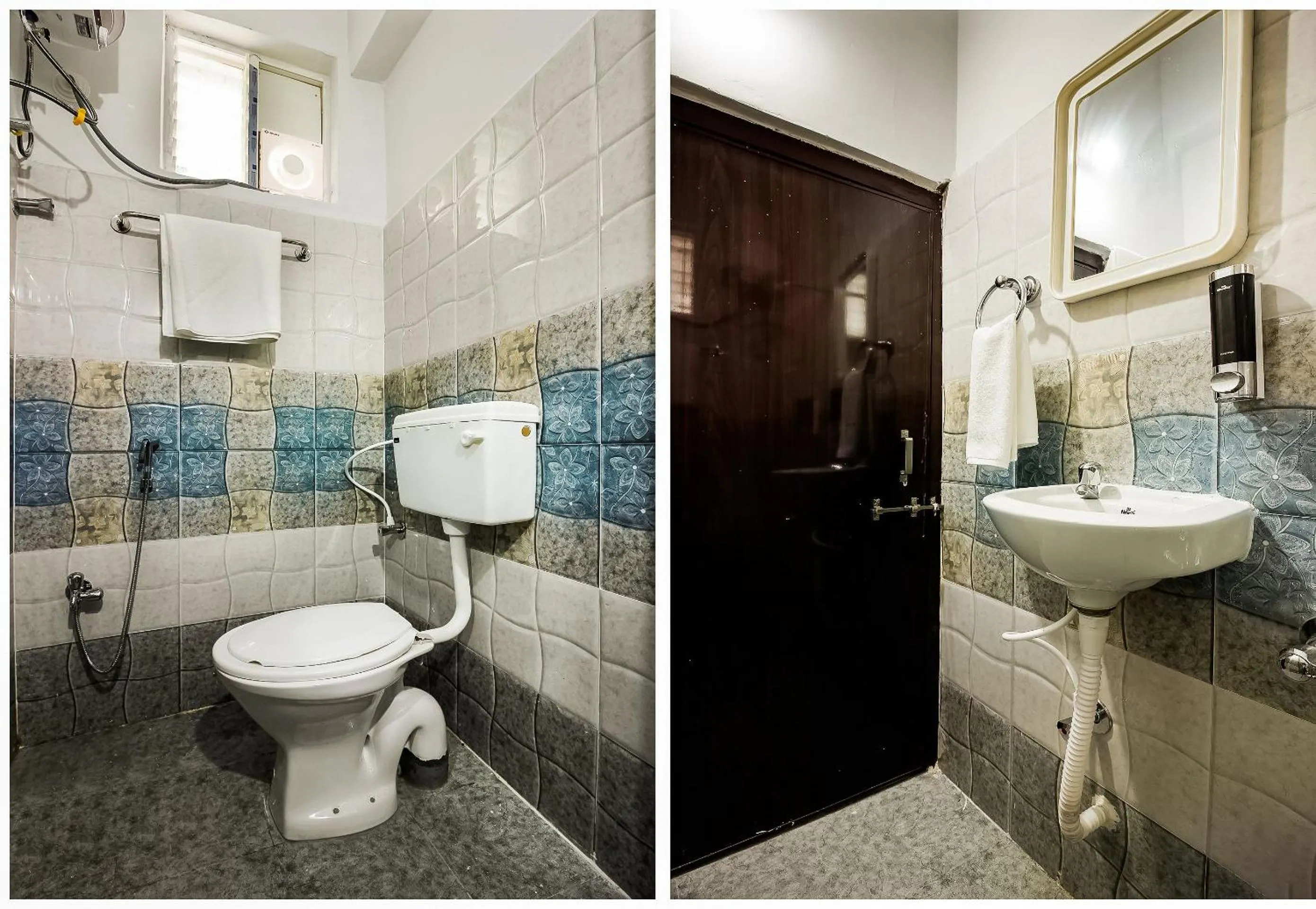 Bathroom in Super Hotel O GACHIBOWLI BESIDE DLF