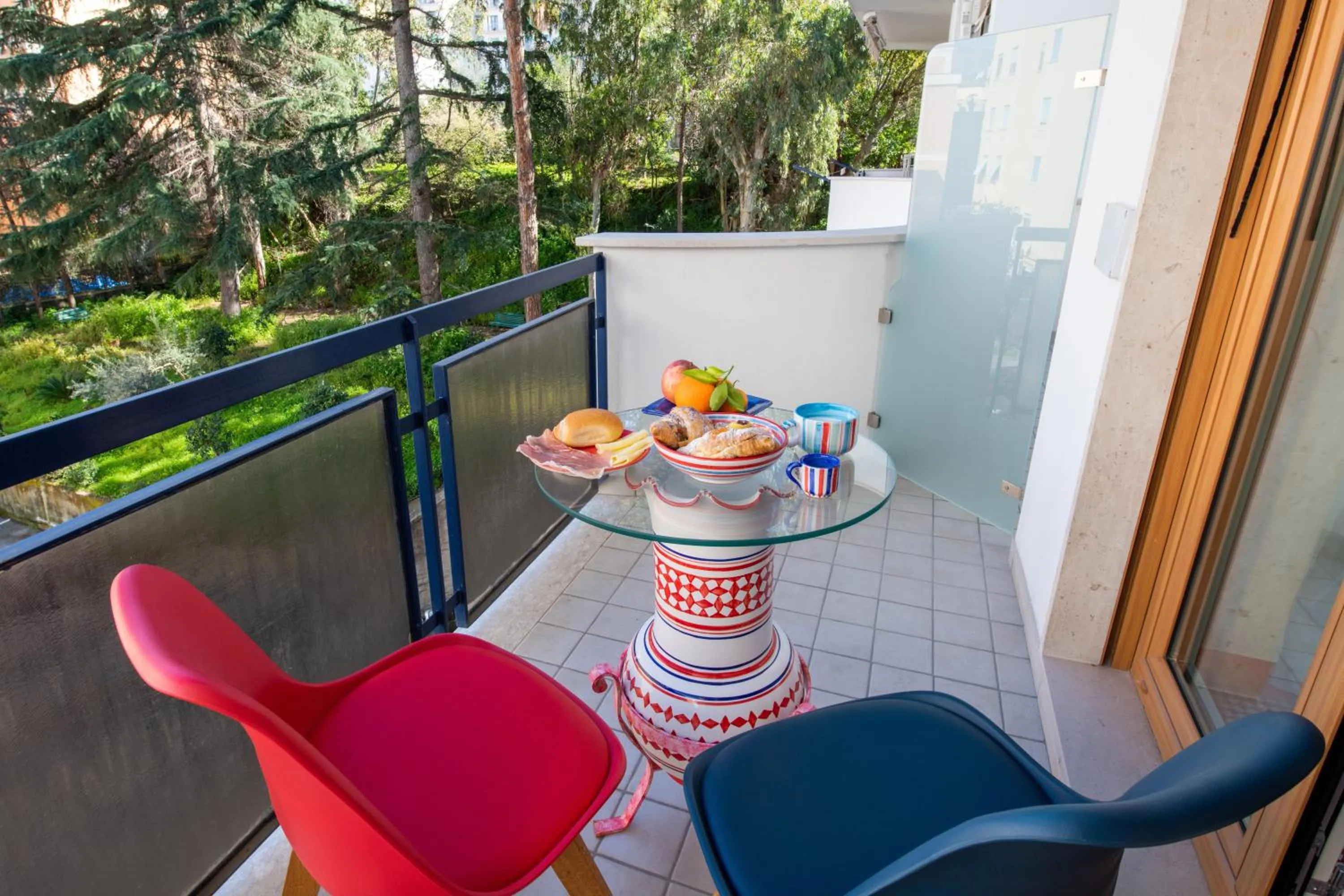 Balcony/Terrace in Aquae Romanae Piazza Lauro