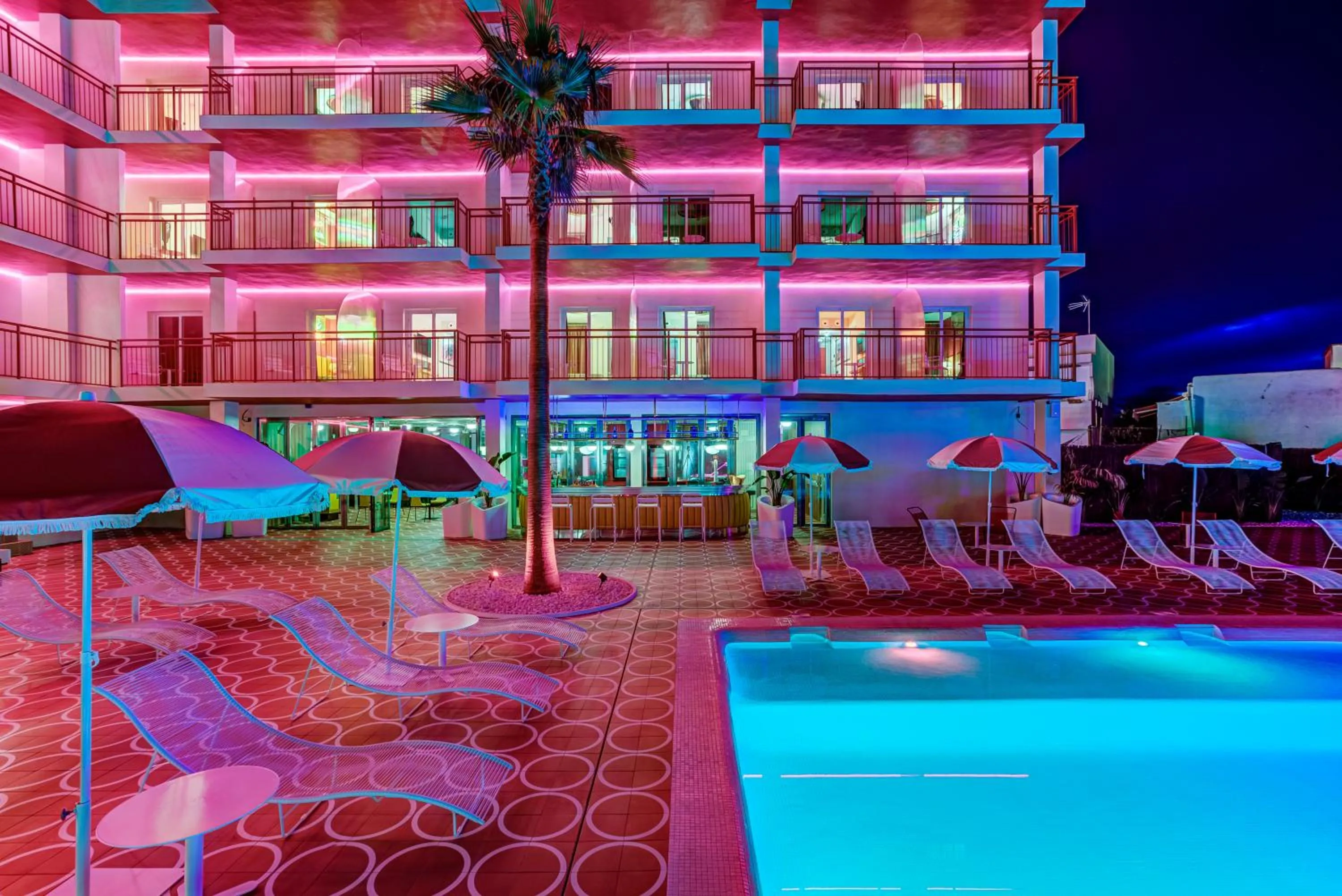 Swimming pool in Romeos Ibiza - Adults Only