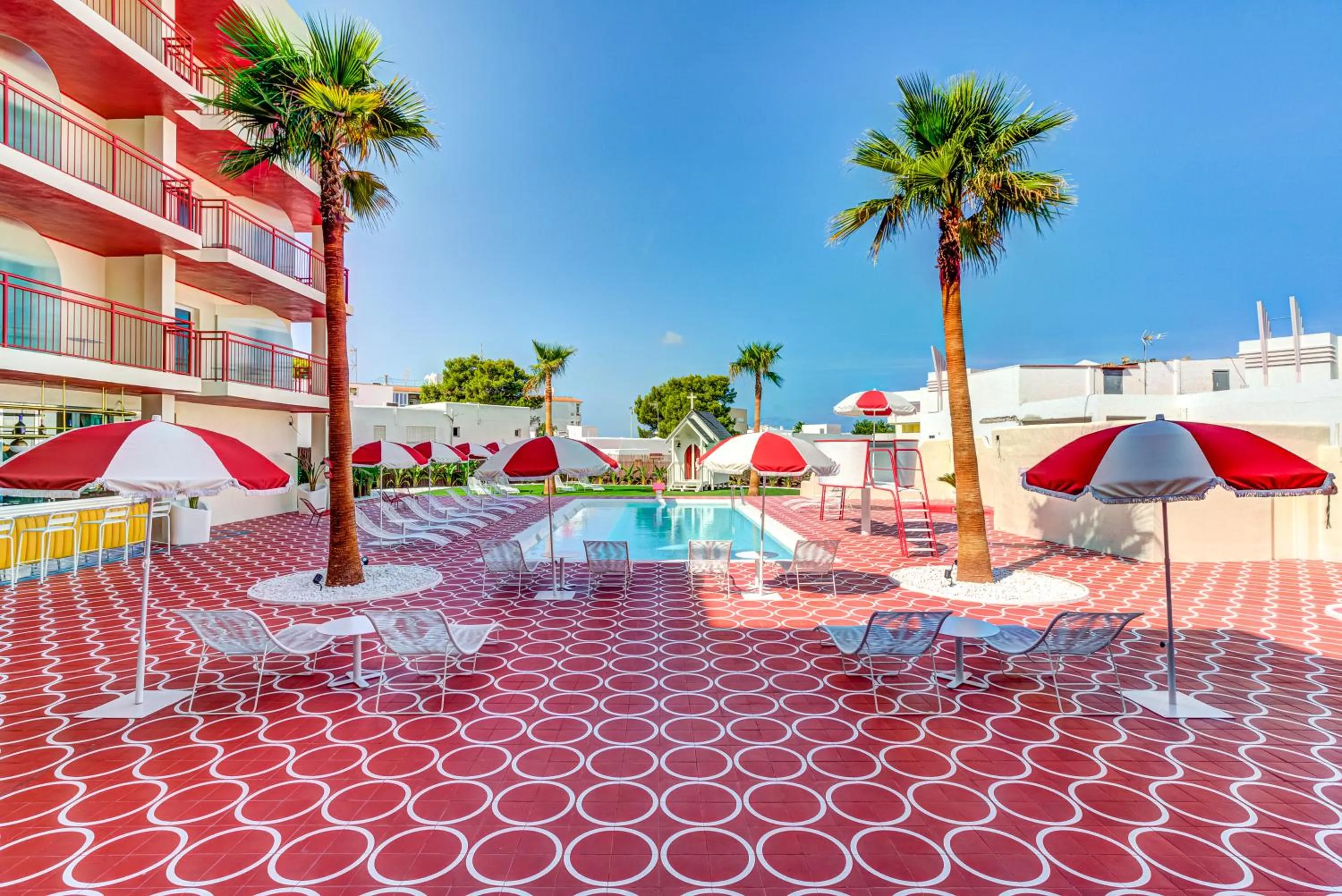 Swimming pool in Romeos Ibiza - Adults Only