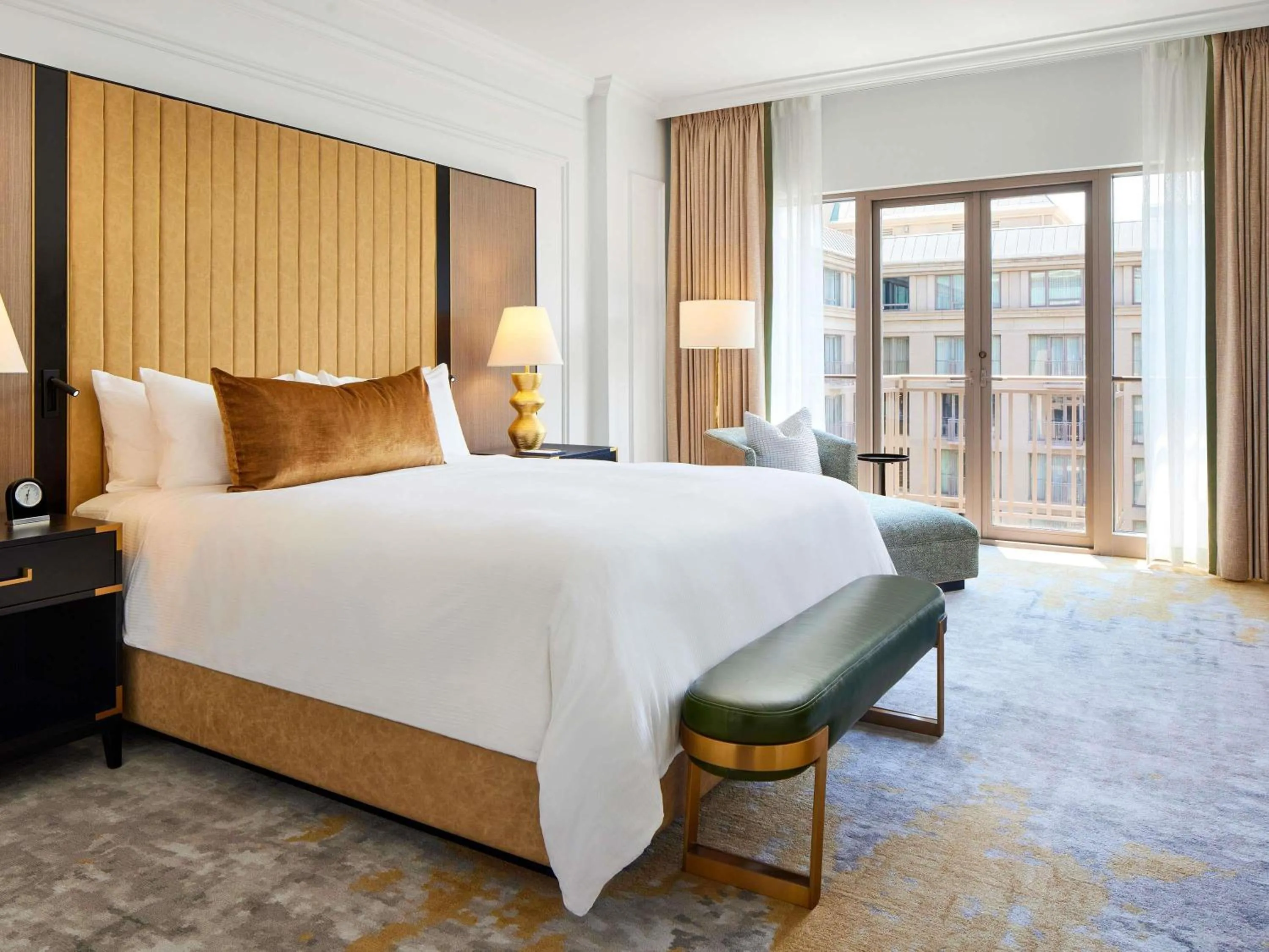 Bedroom, Bed in The Fairmont Washington DC