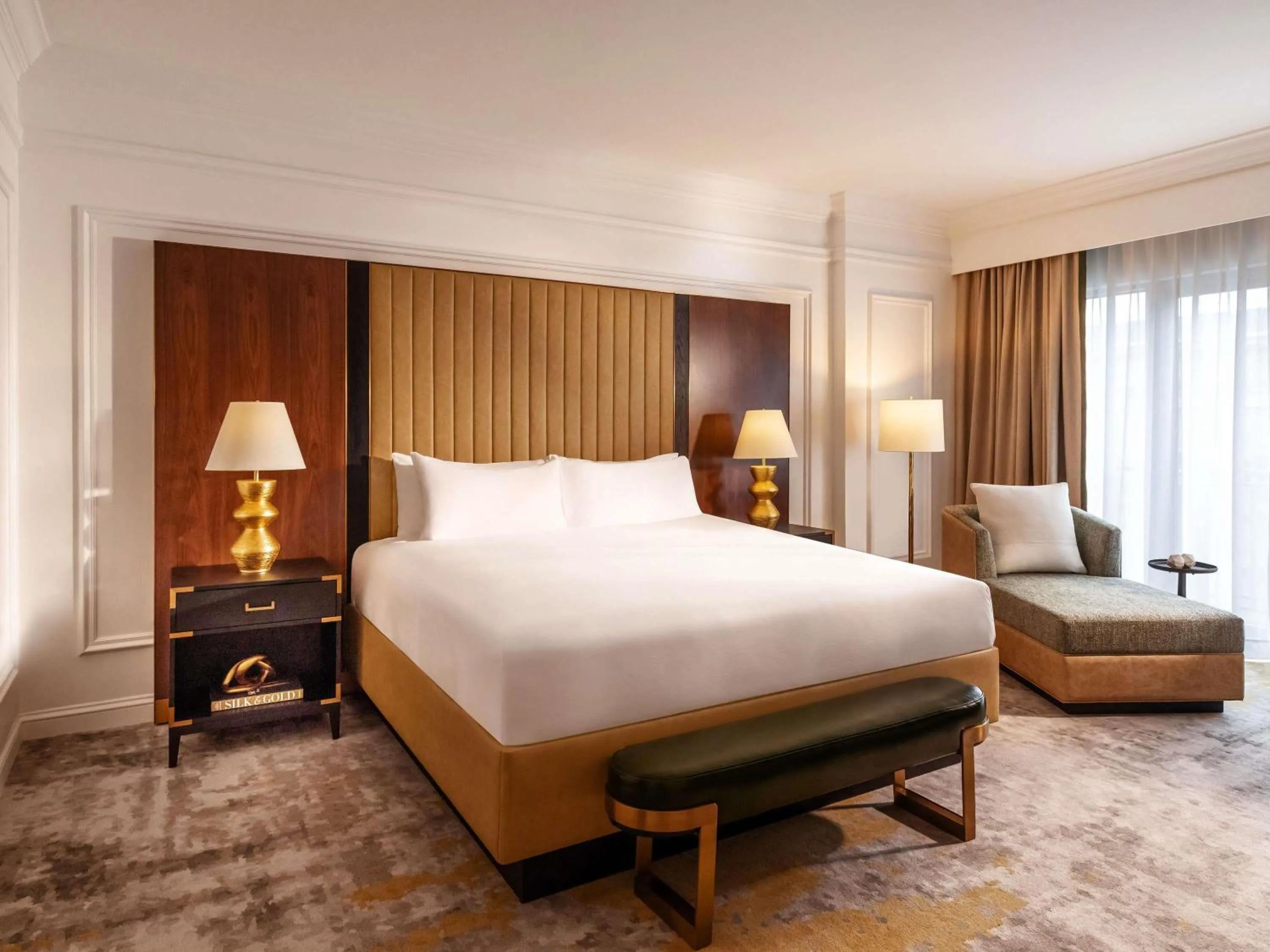 Bedroom, Bed in The Fairmont Washington DC