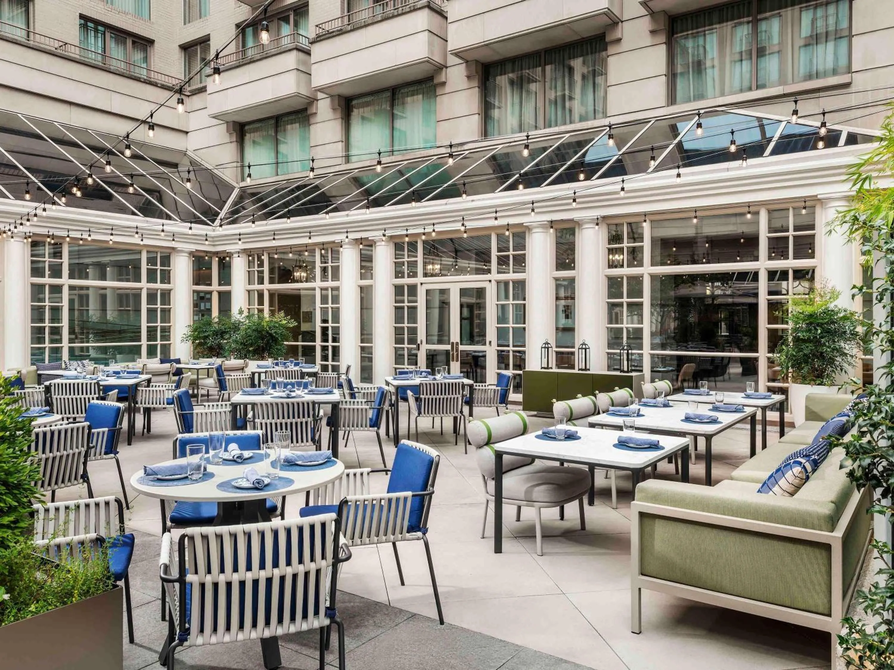 Restaurant/places to eat in The Fairmont Washington DC