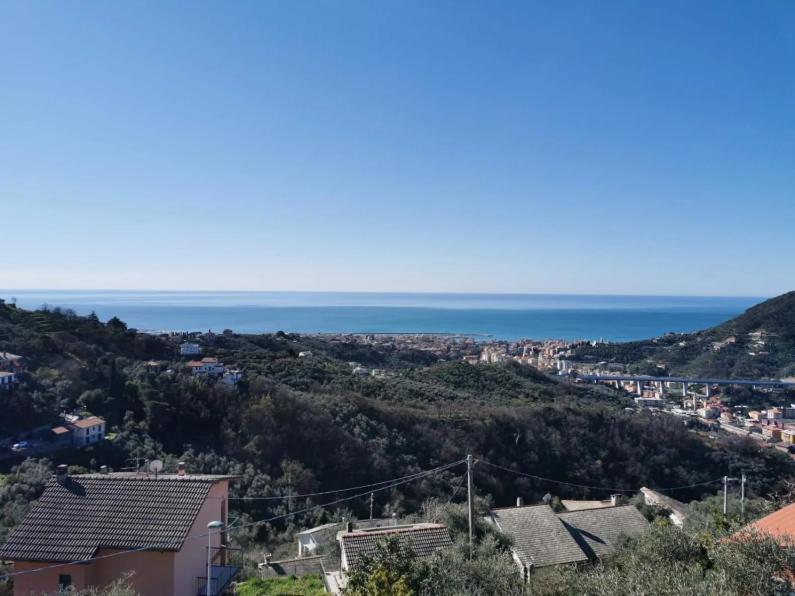 City view in Villa Rocca Leivi