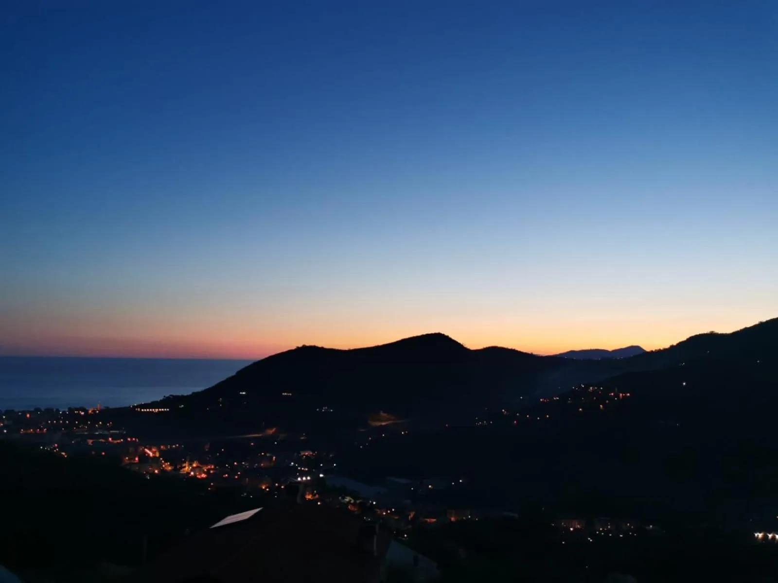 Sea view in Villa Rocca Leivi