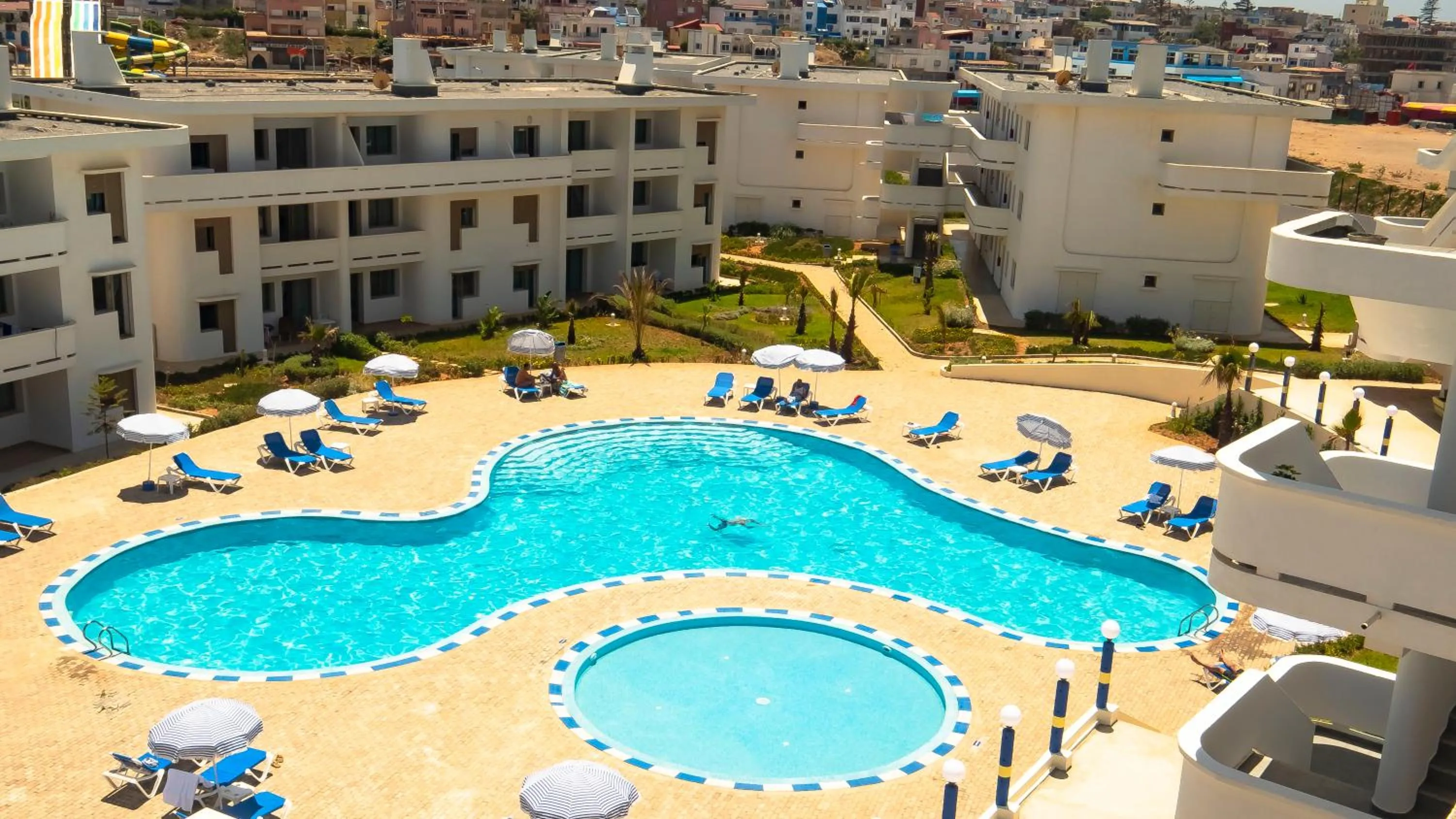 Pool View in KENZ MEHDIA Hôtel Ressort