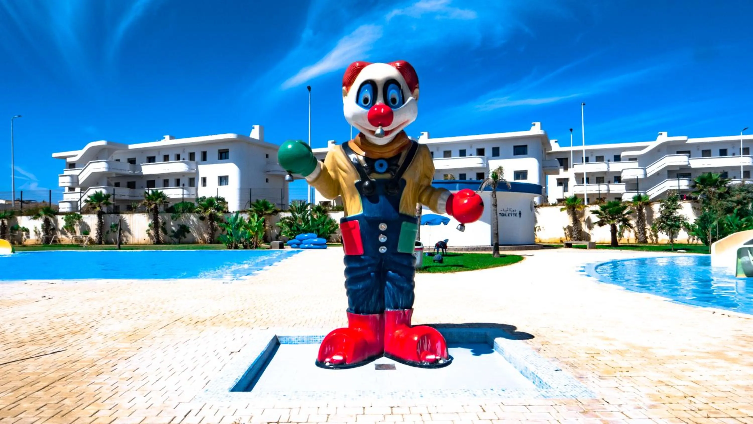 Swimming Pool in KENZ MEHDIA Hôtel Ressort