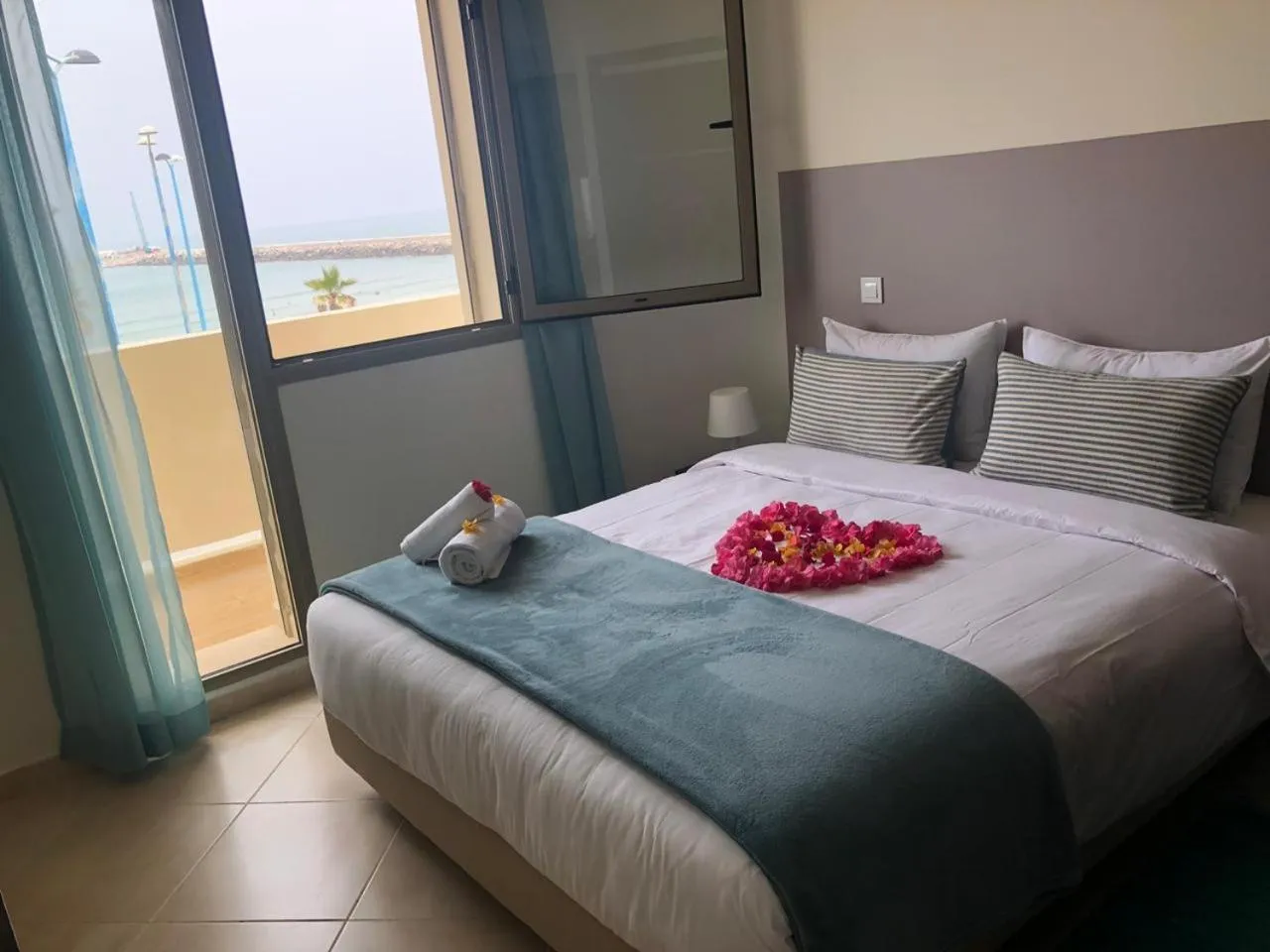 Bedroom, Bed in KENZ MEHDIA Hôtel Ressort