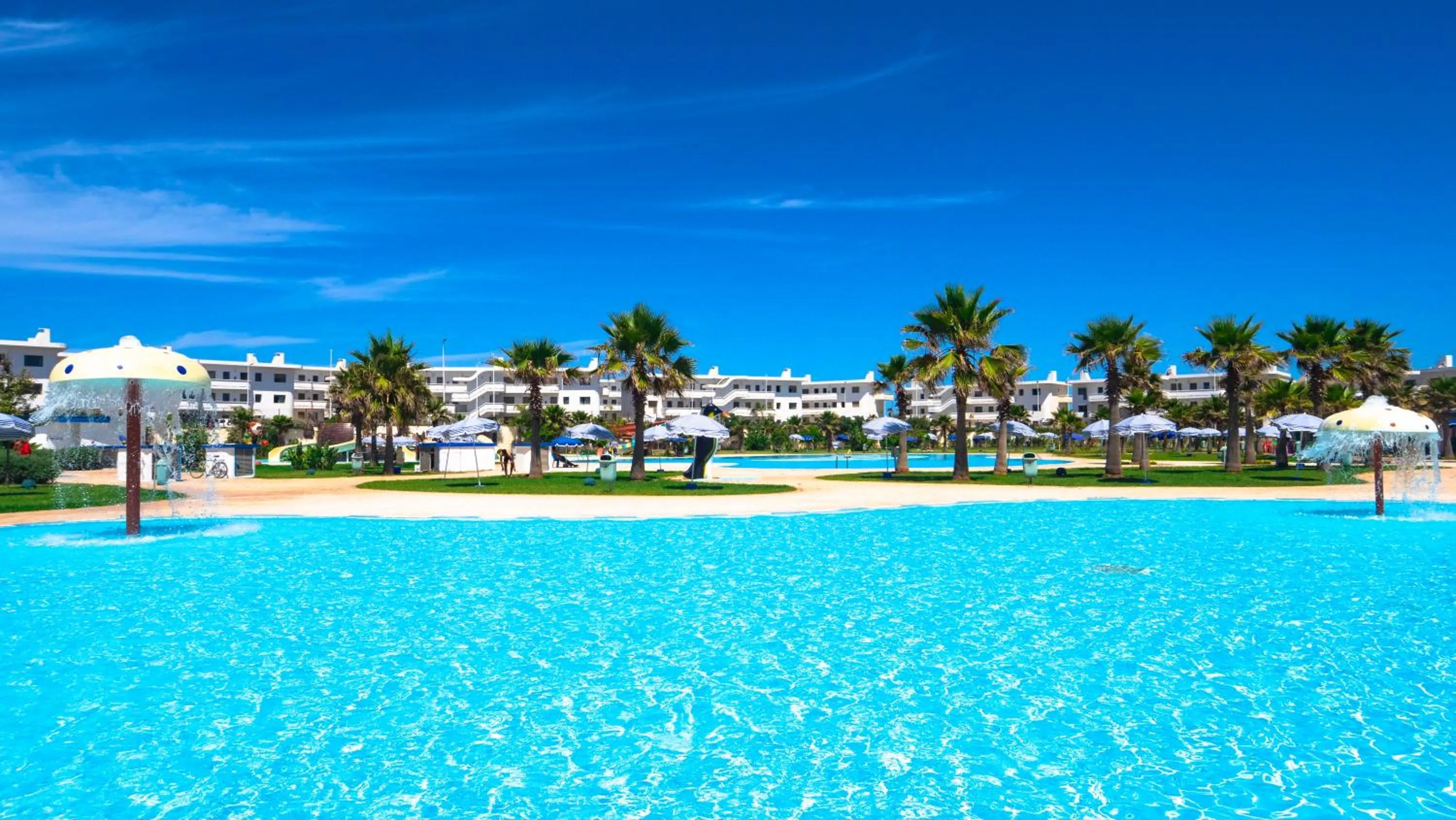 Aqua park, Swimming Pool in KENZ MEHDIA Hôtel Ressort