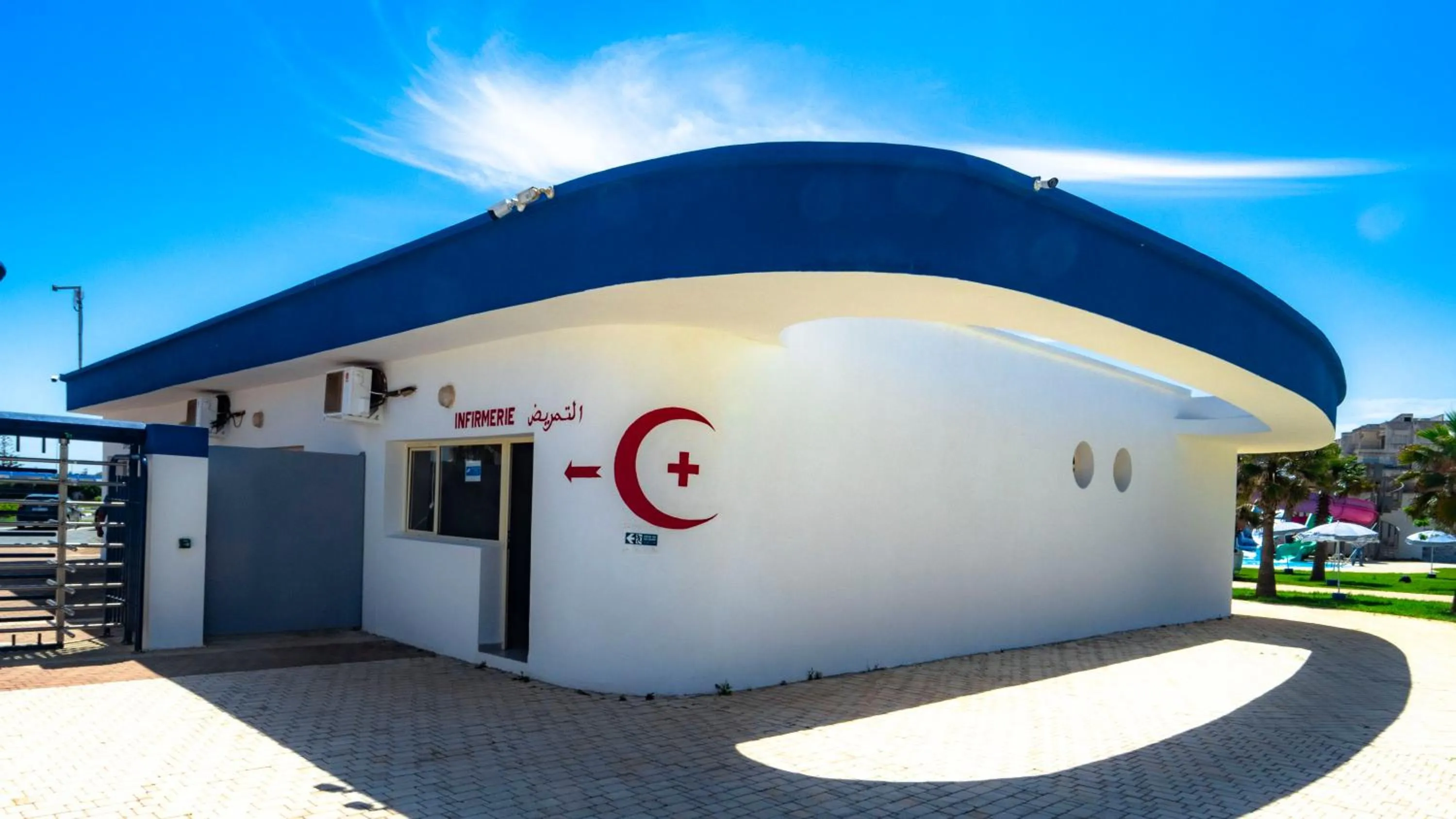 Facade/entrance, Property Building in KENZ MEHDIA Hôtel Ressort