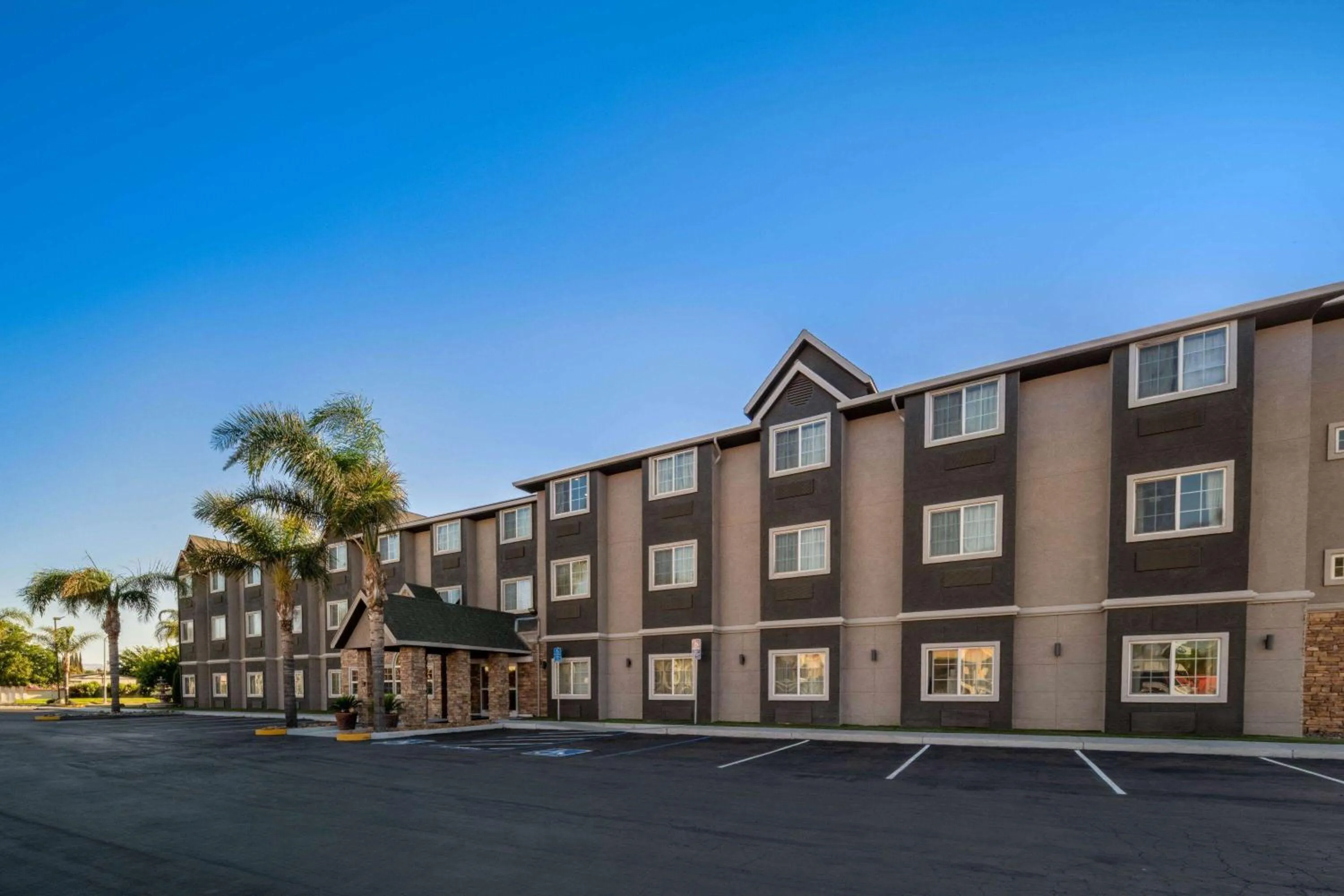 Property building in Microtel Inn & Suites by Wyndham Tracy