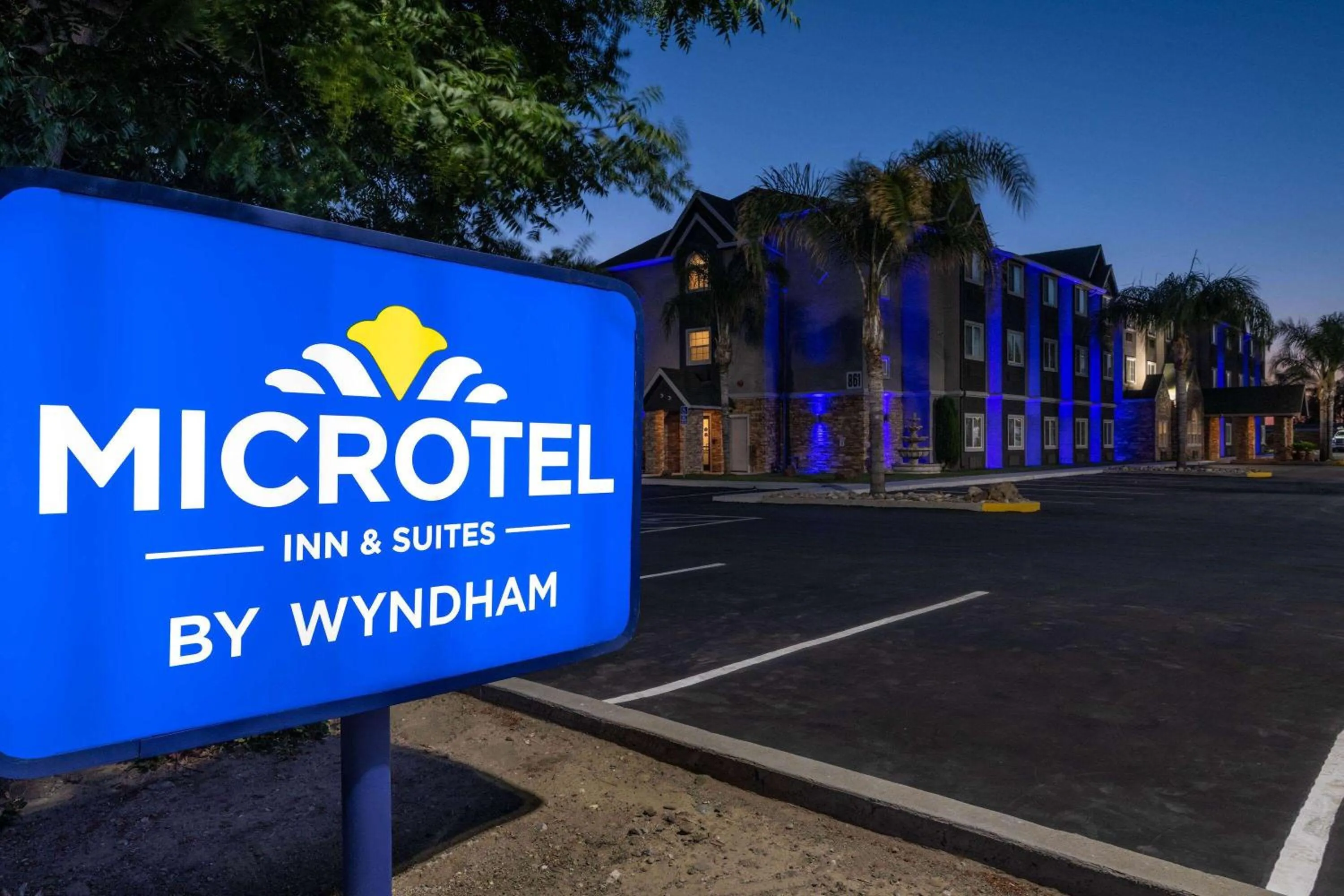 Property building in Microtel Inn & Suites by Wyndham Tracy