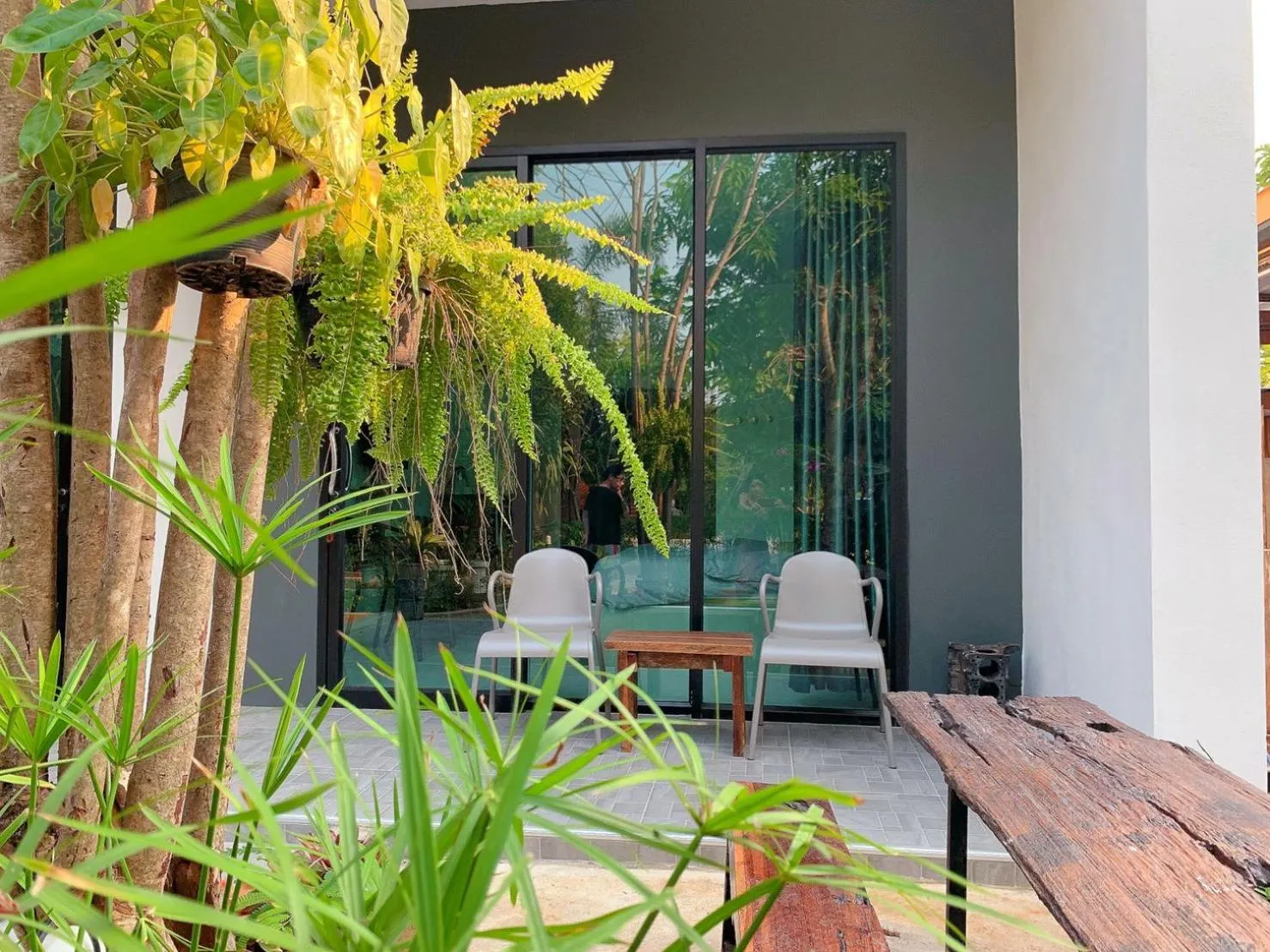 Patio in Petchngam Home Resort