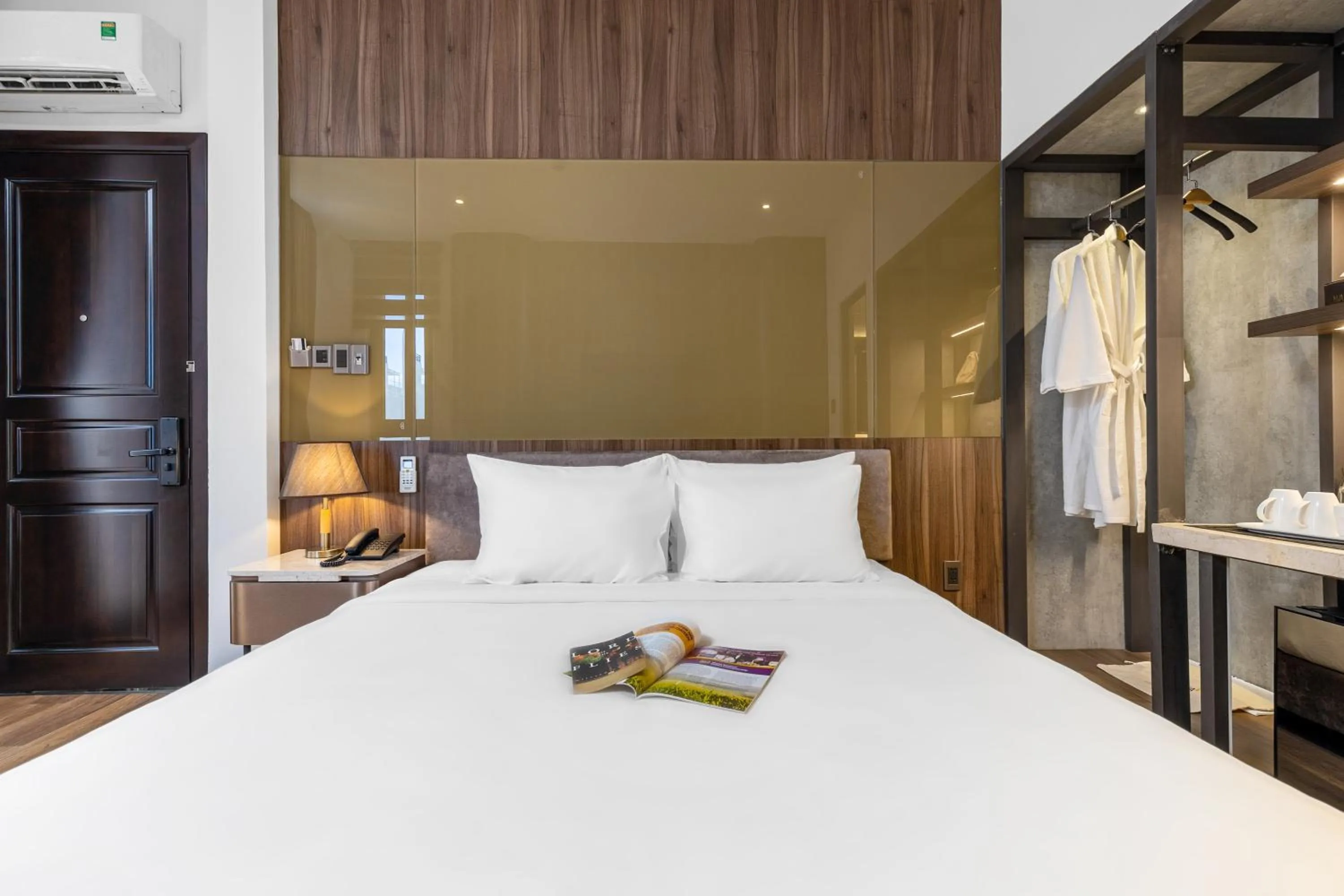 Bed in Hadiva Boutique Hotel