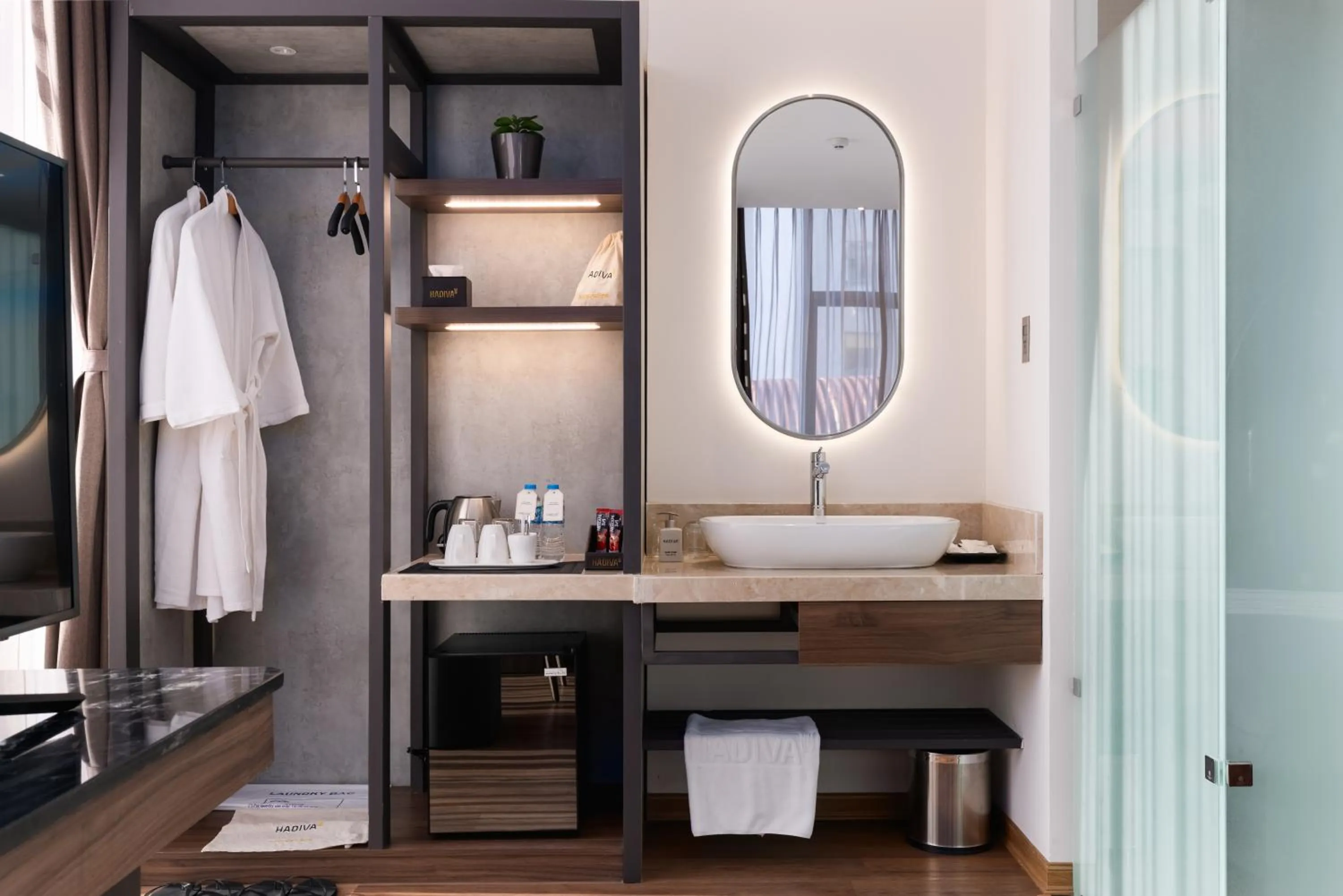 Toilet in Hadiva Boutique Hotel