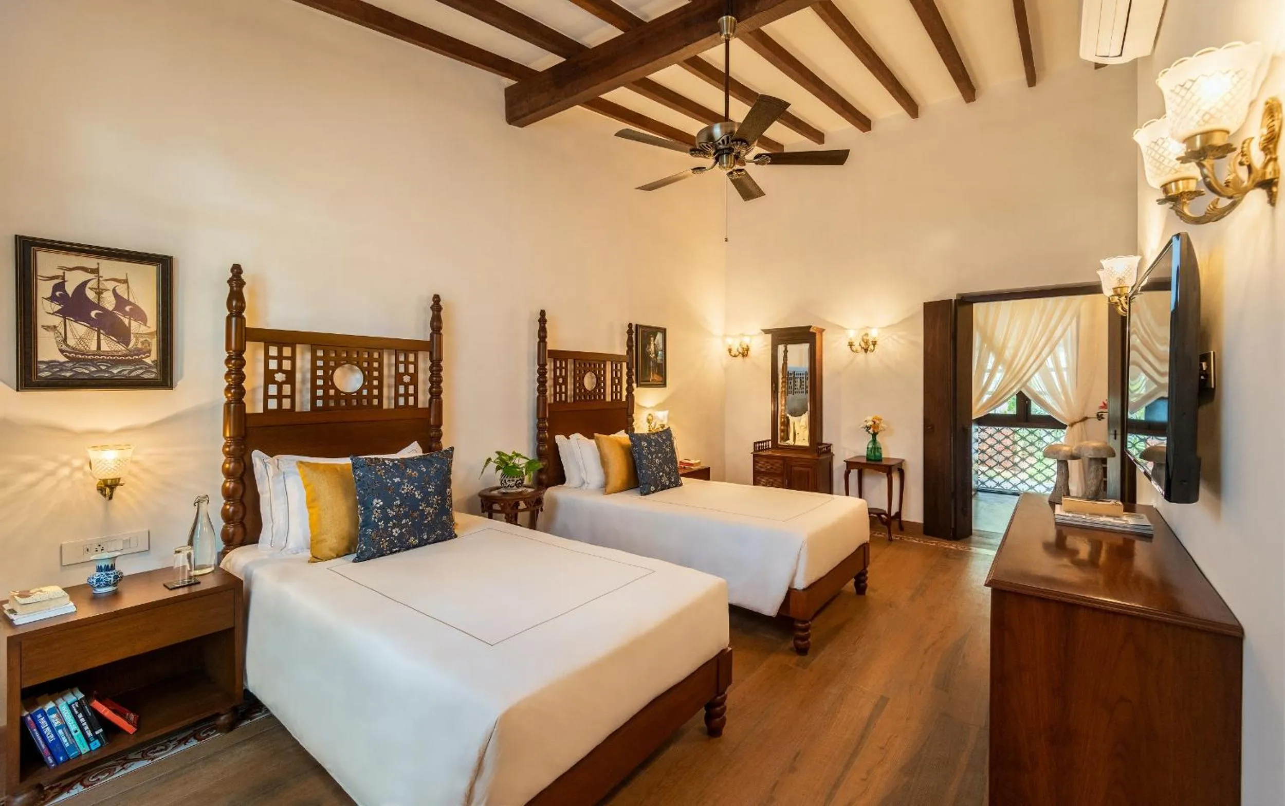 Bedroom in amã Stays & Trails, Cardozo House