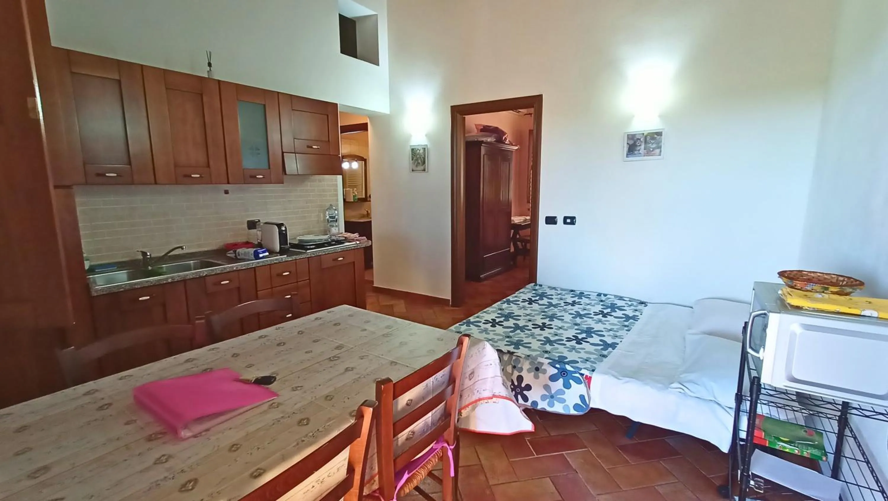 Kitchen or kitchenette in il Chiassetto Agriturismo No Kids