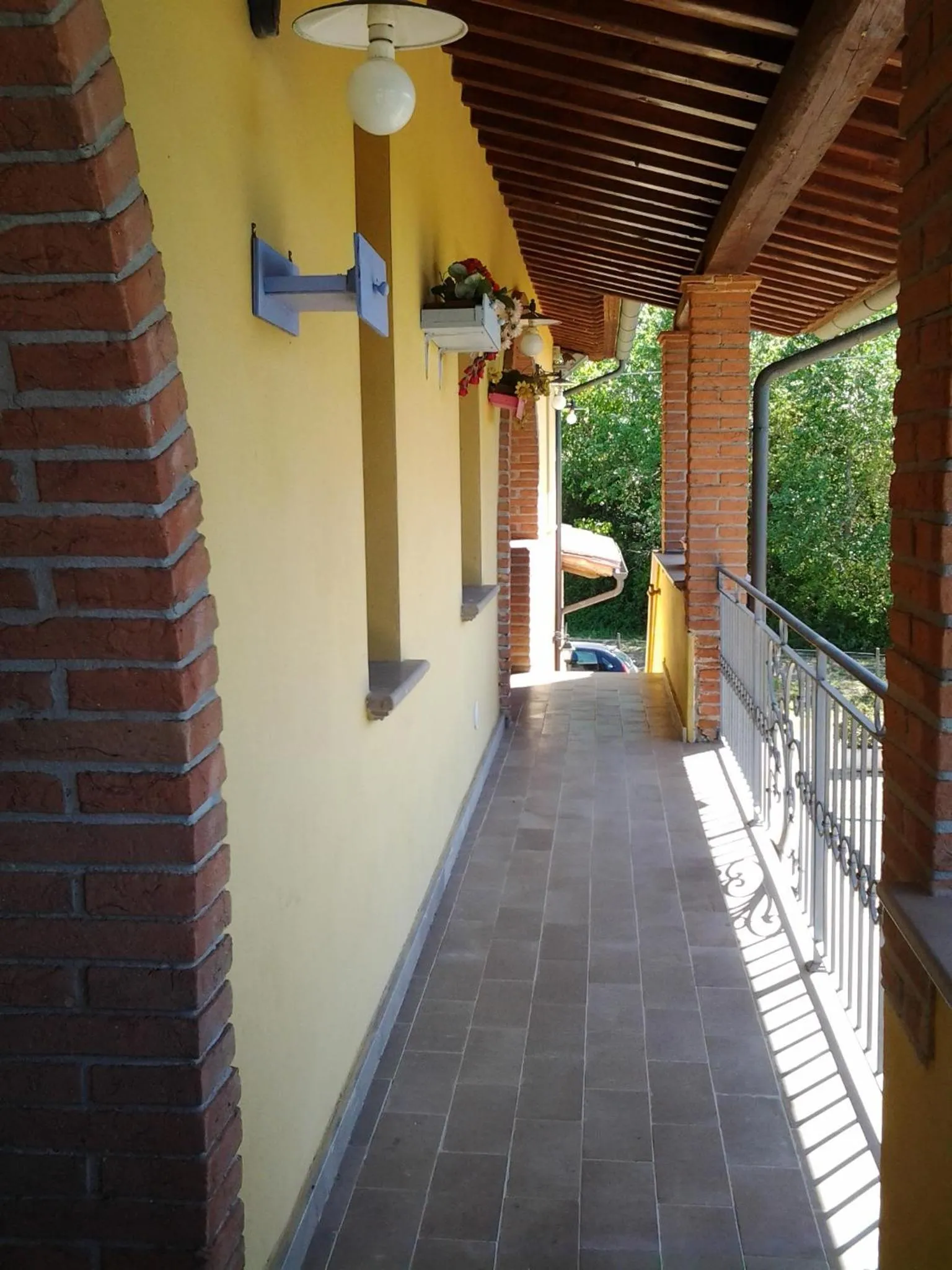 Balcony/Terrace in il Chiassetto Agriturismo No Kids