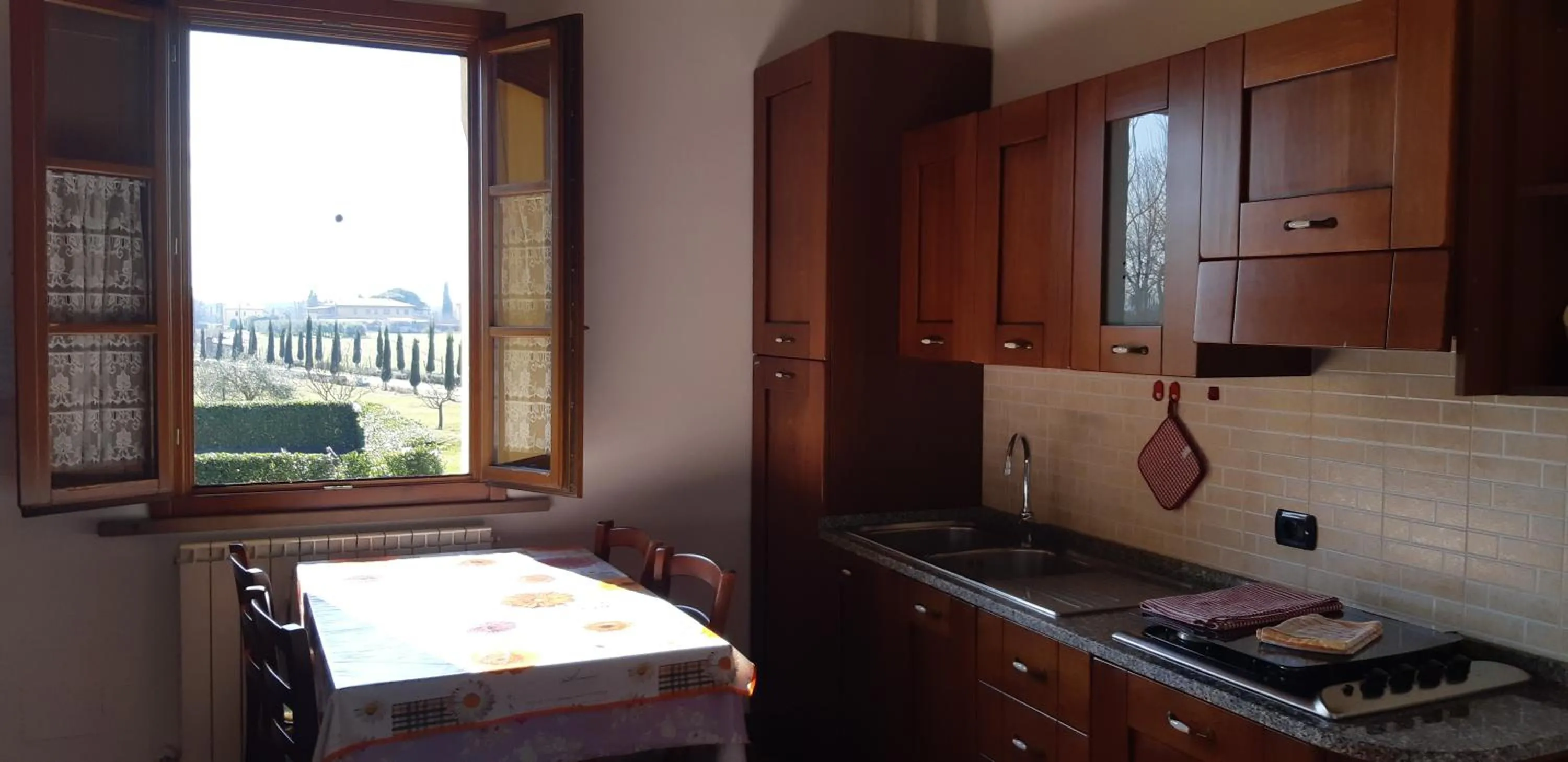 Kitchen or kitchenette in il Chiassetto Agriturismo No Kids