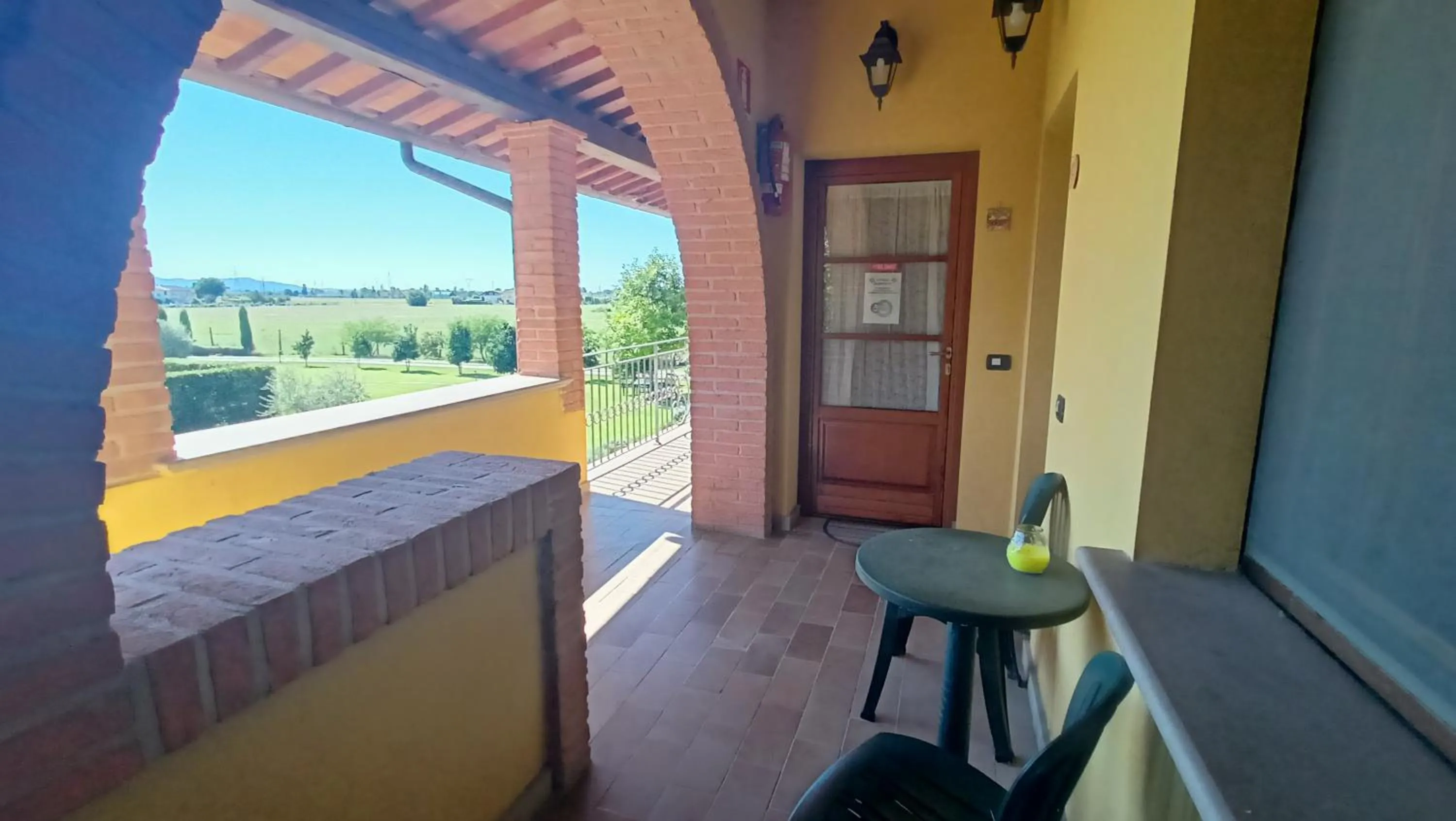 Balcony/Terrace in il Chiassetto Agriturismo No Kids