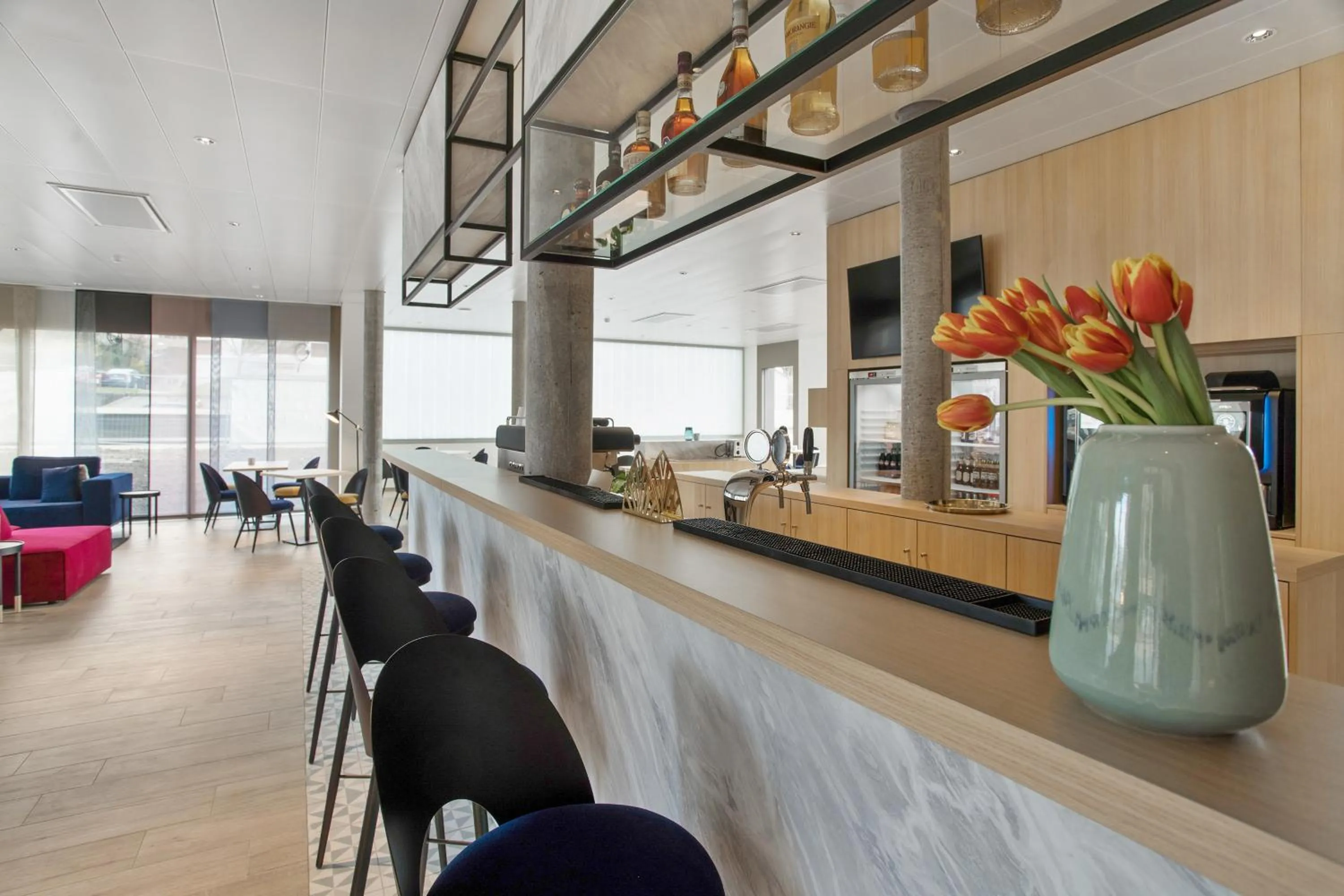 Lounge or bar in Appart'City Collection Genève Aéroport - Vernier