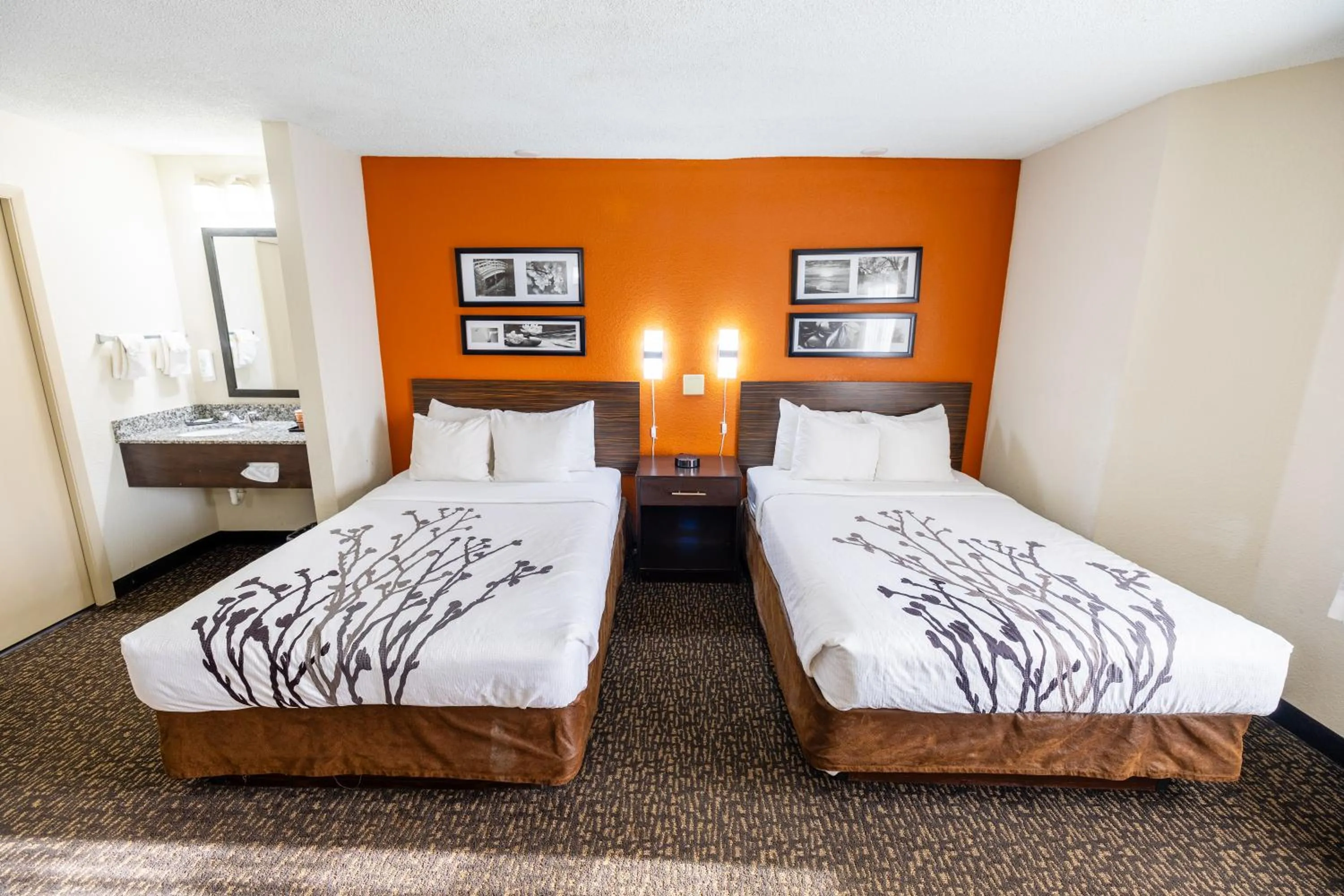 Bed in Sleep Inn Ormond Beach - Daytona