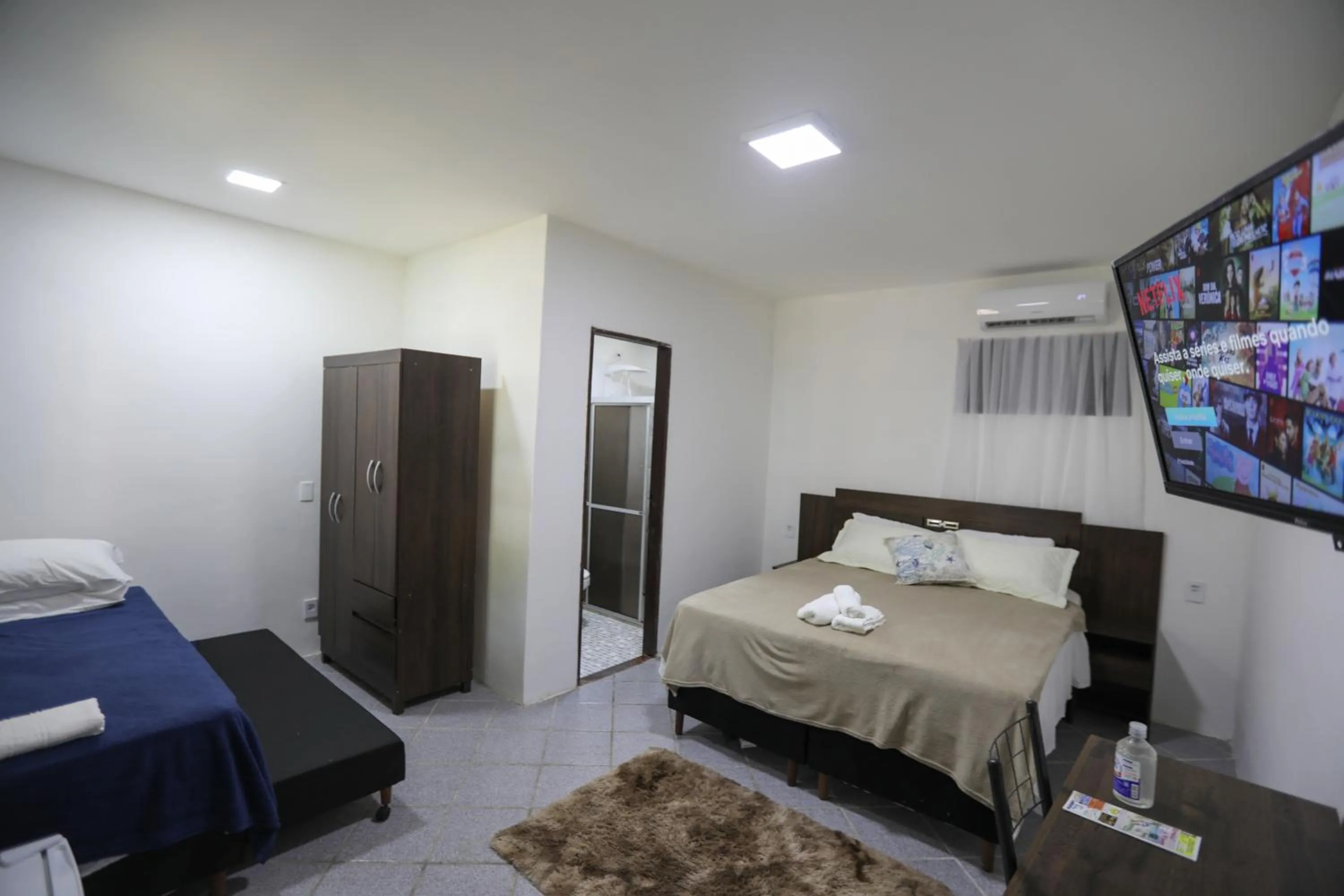 Bed in Pousada Bella Vida