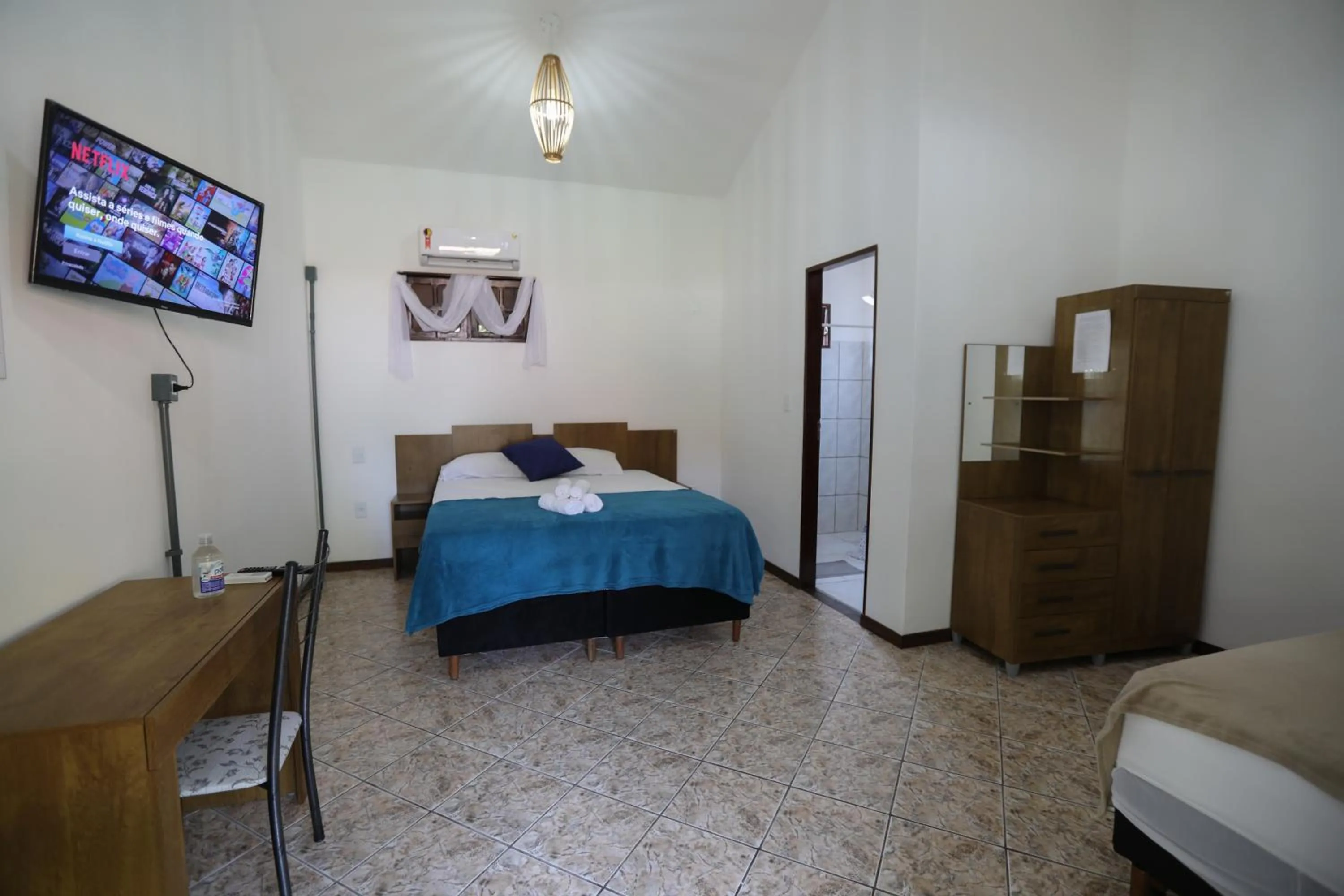 Bed in Pousada Bella Vida