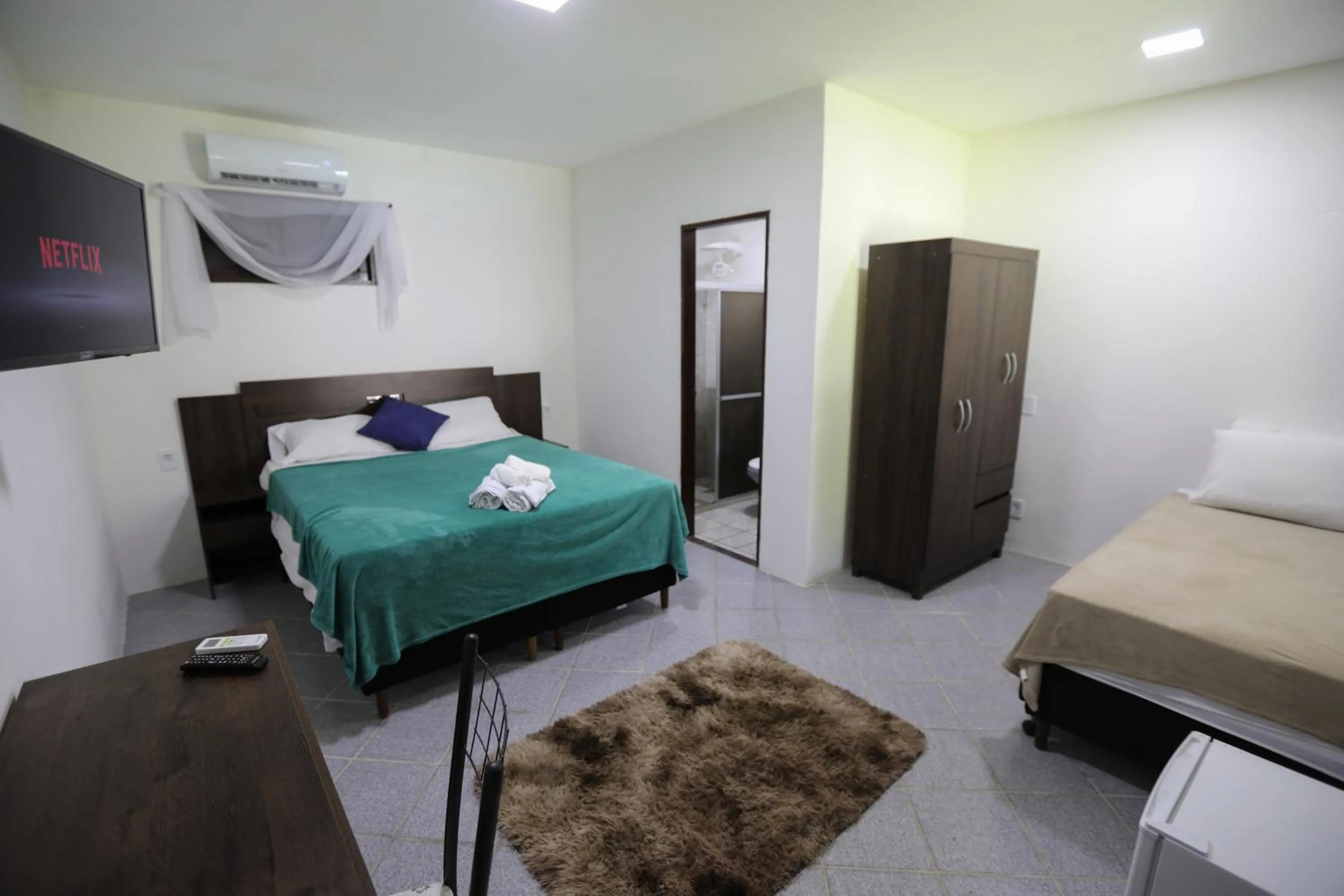 Bed in Pousada Bella Vida