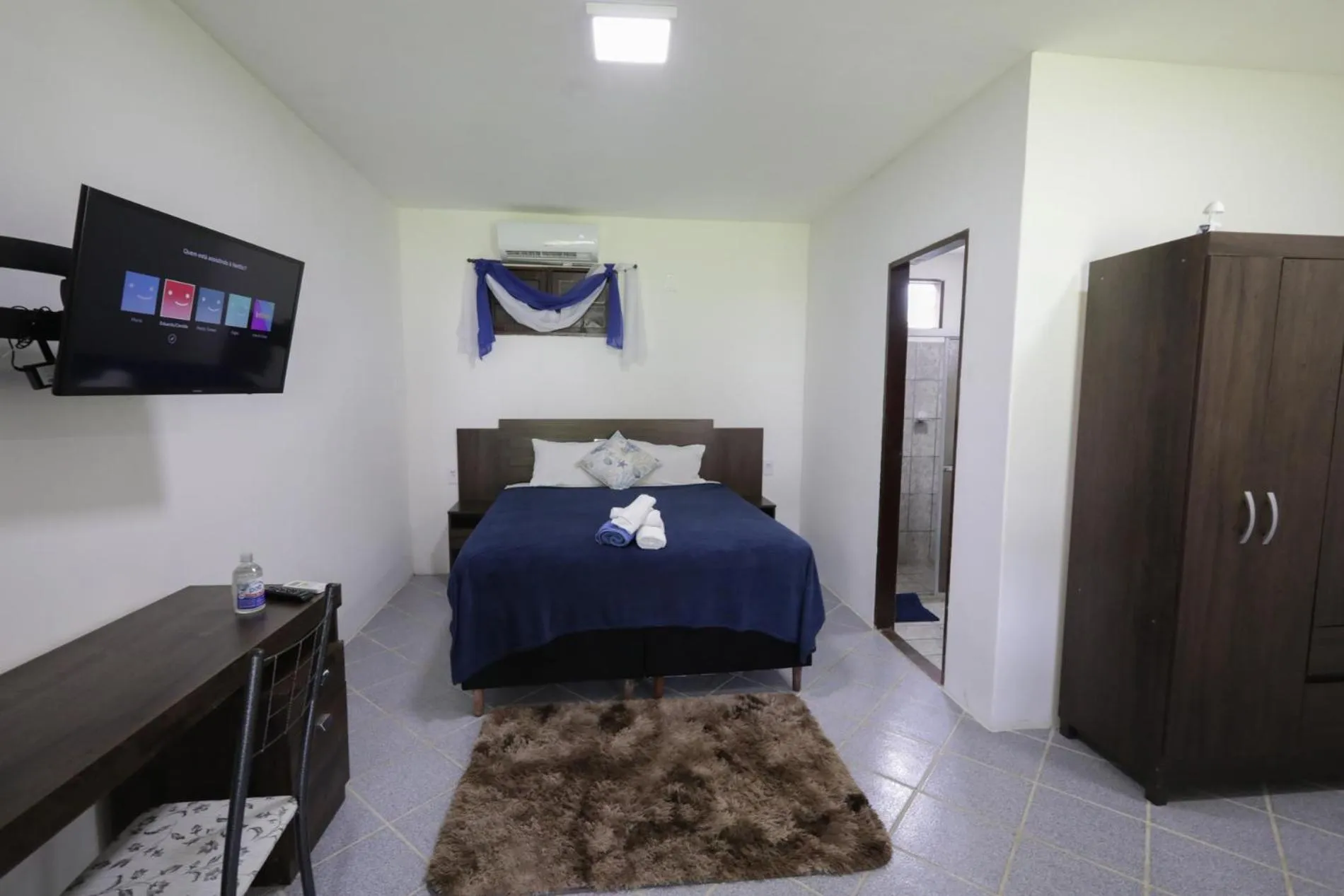 Bed in Pousada Bella Vida