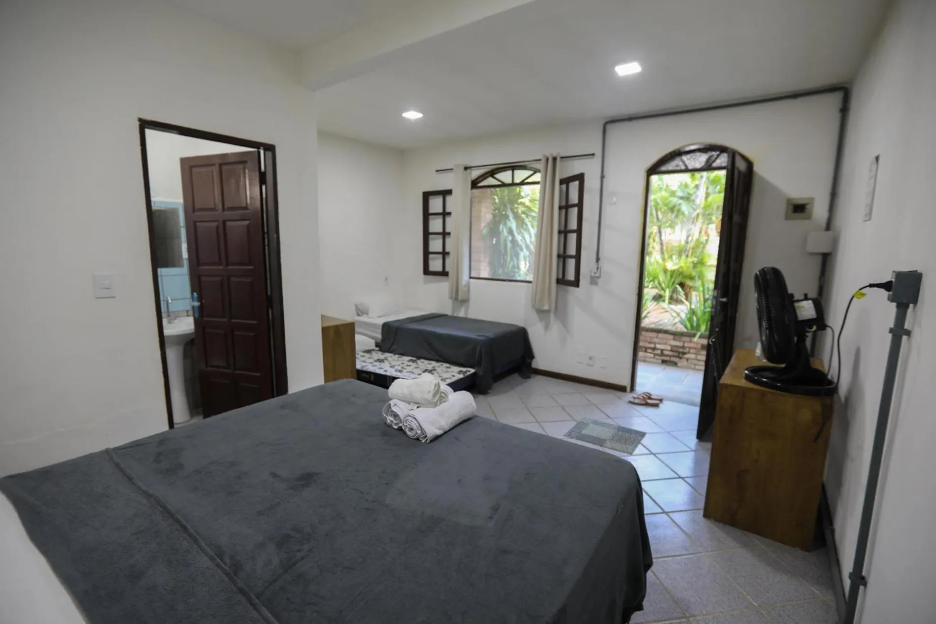 Bed in Pousada Bella Vida