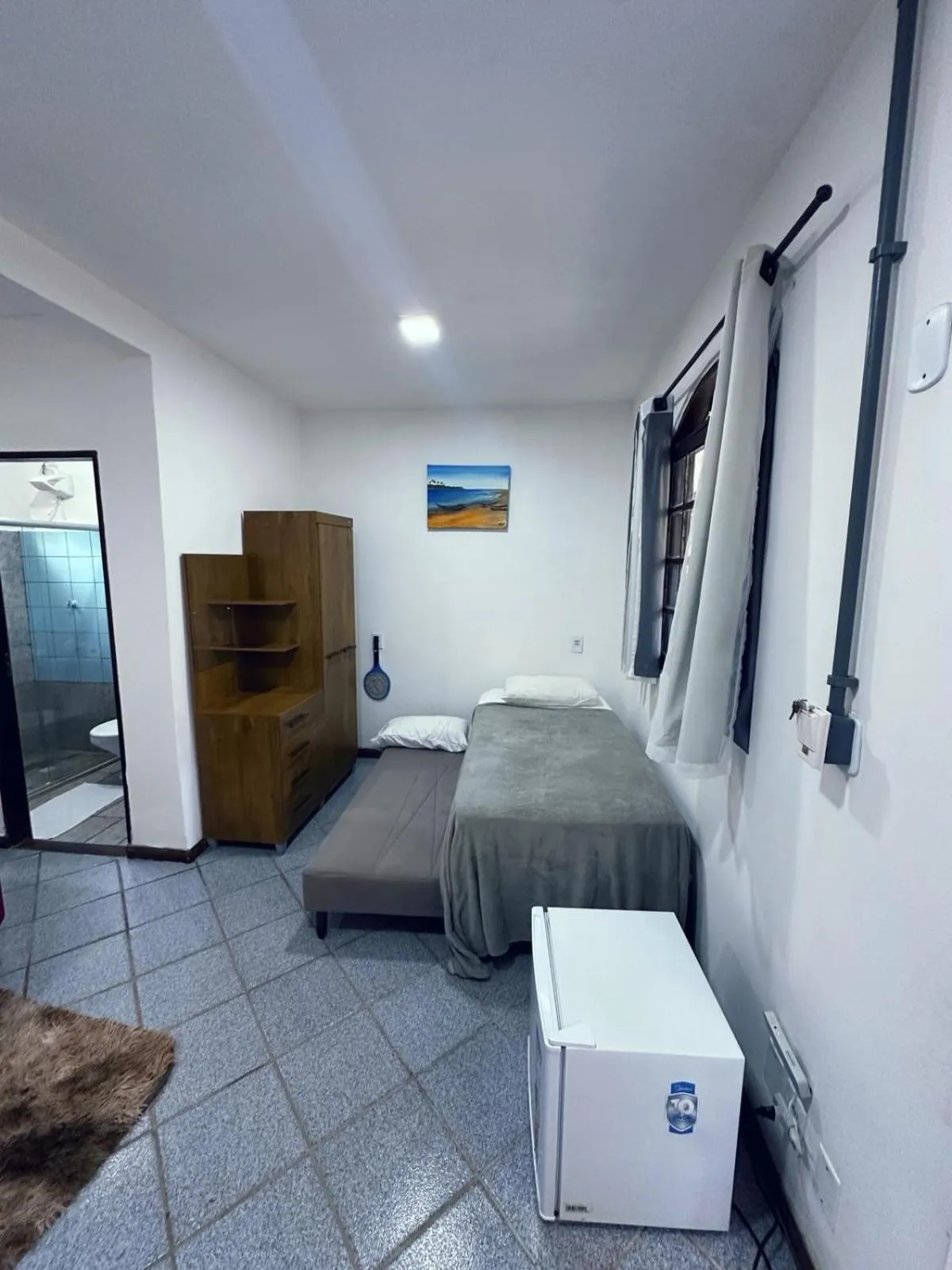 Bed in Pousada Bella Vida