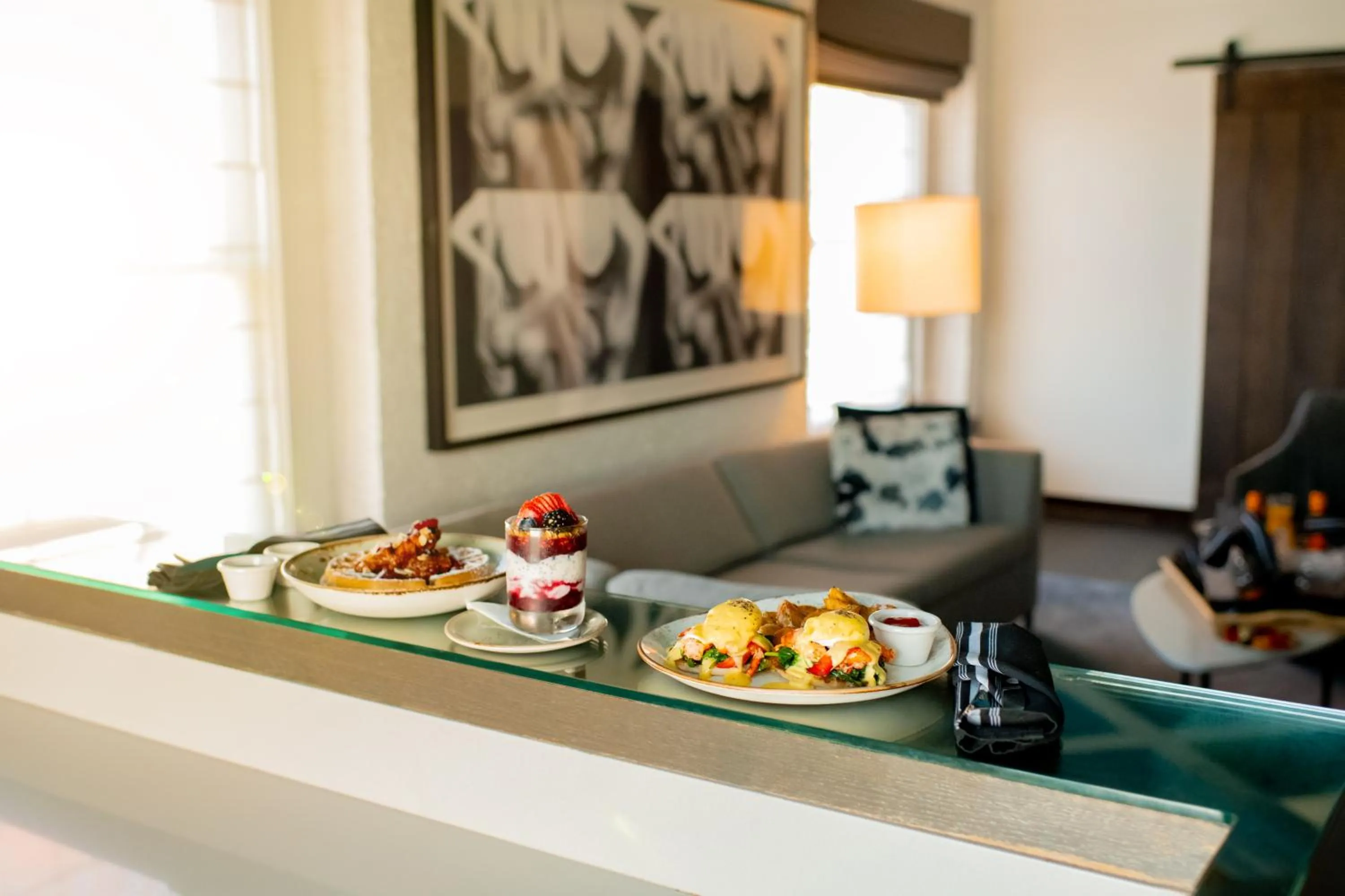 Food and drinks in Andaz San Diego, By Hyatt