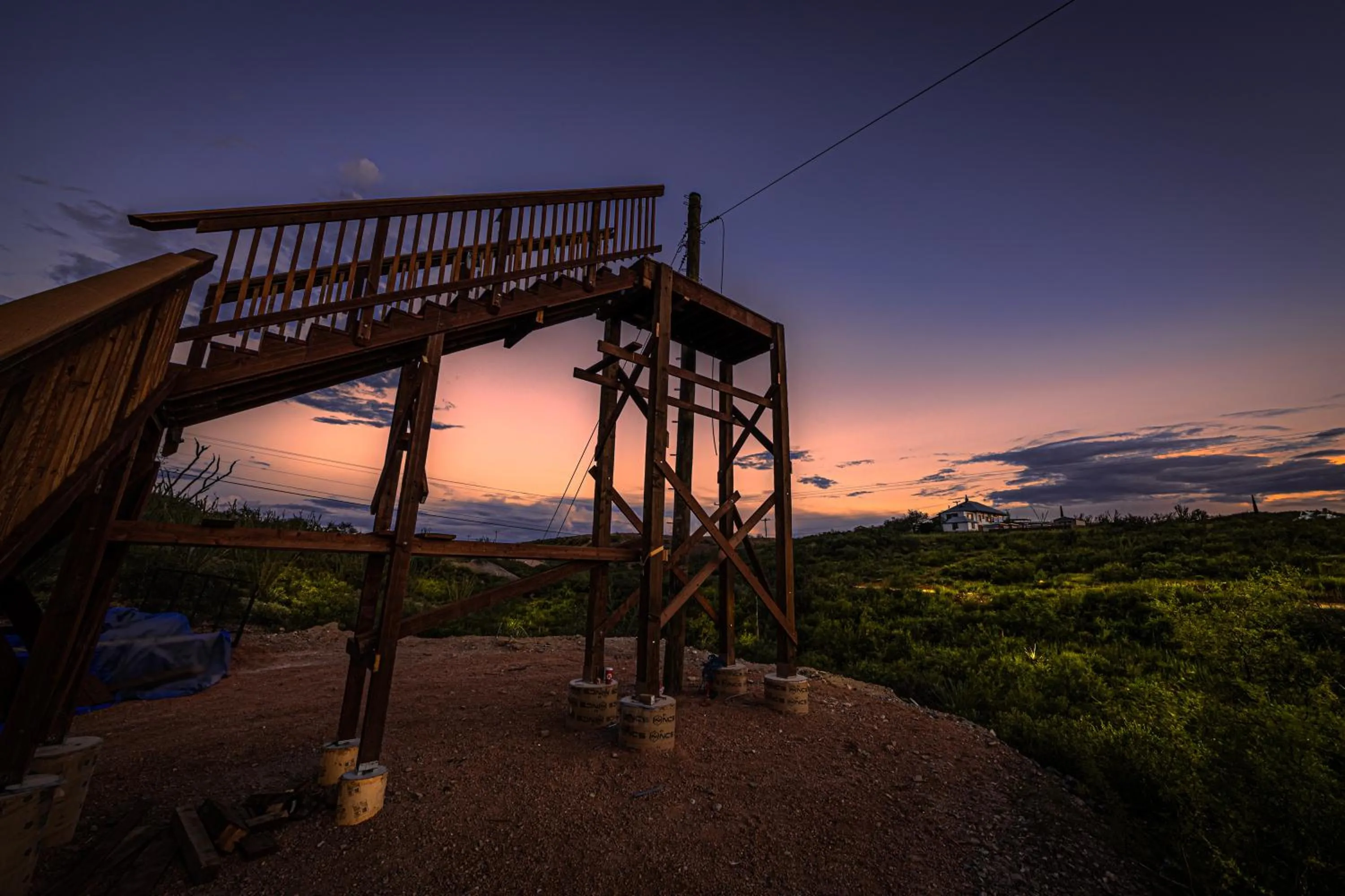 Natural landscape in -Pet Friendly- Miners Cabin #5 -Two Double Beds - Private Balcony