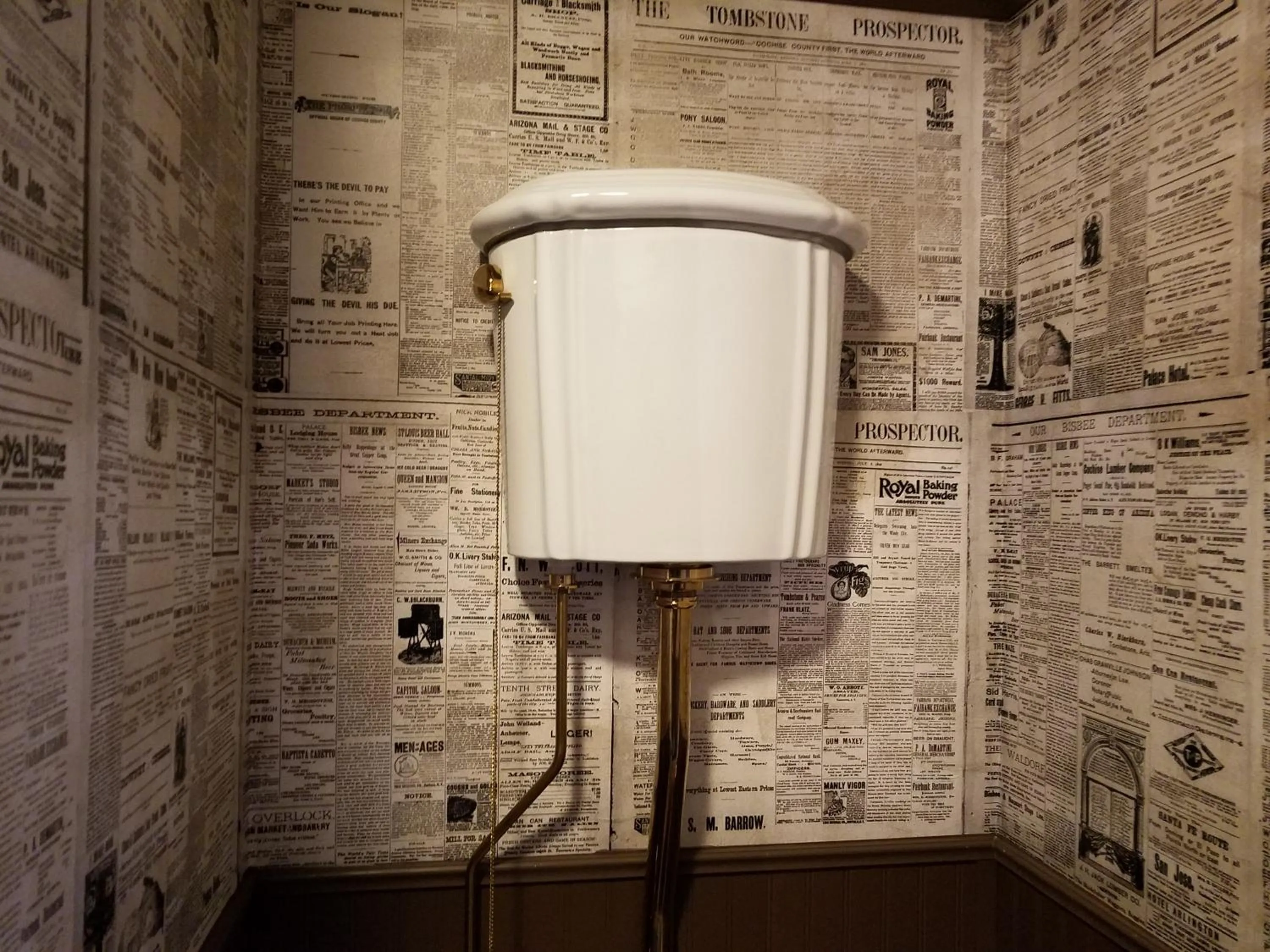 Toilet in -Pet Friendly- Miners Cabin #5 -Two Double Beds - Private Balcony