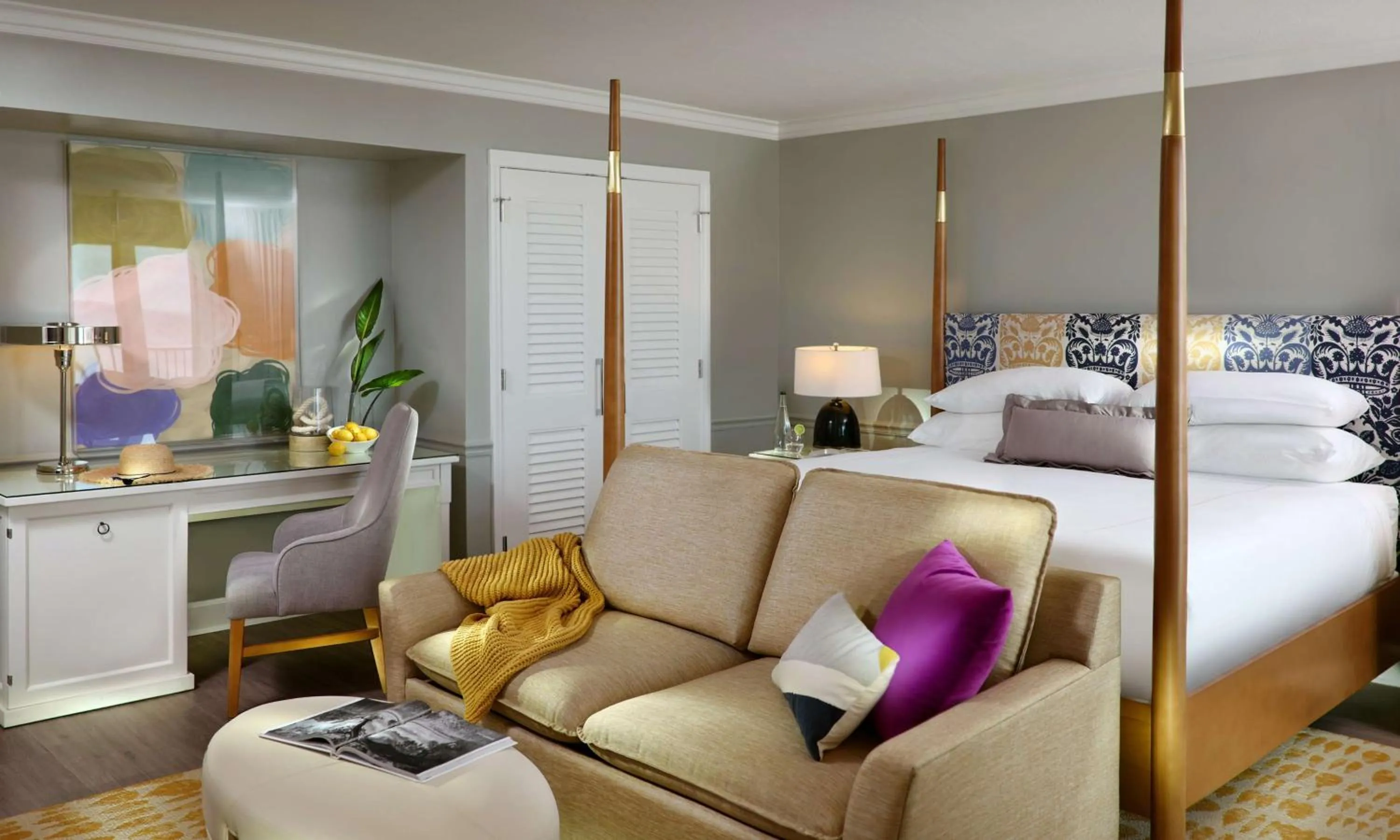 Seating area, Bed in La Playa Beach & Golf Resort, a Noble House Resort