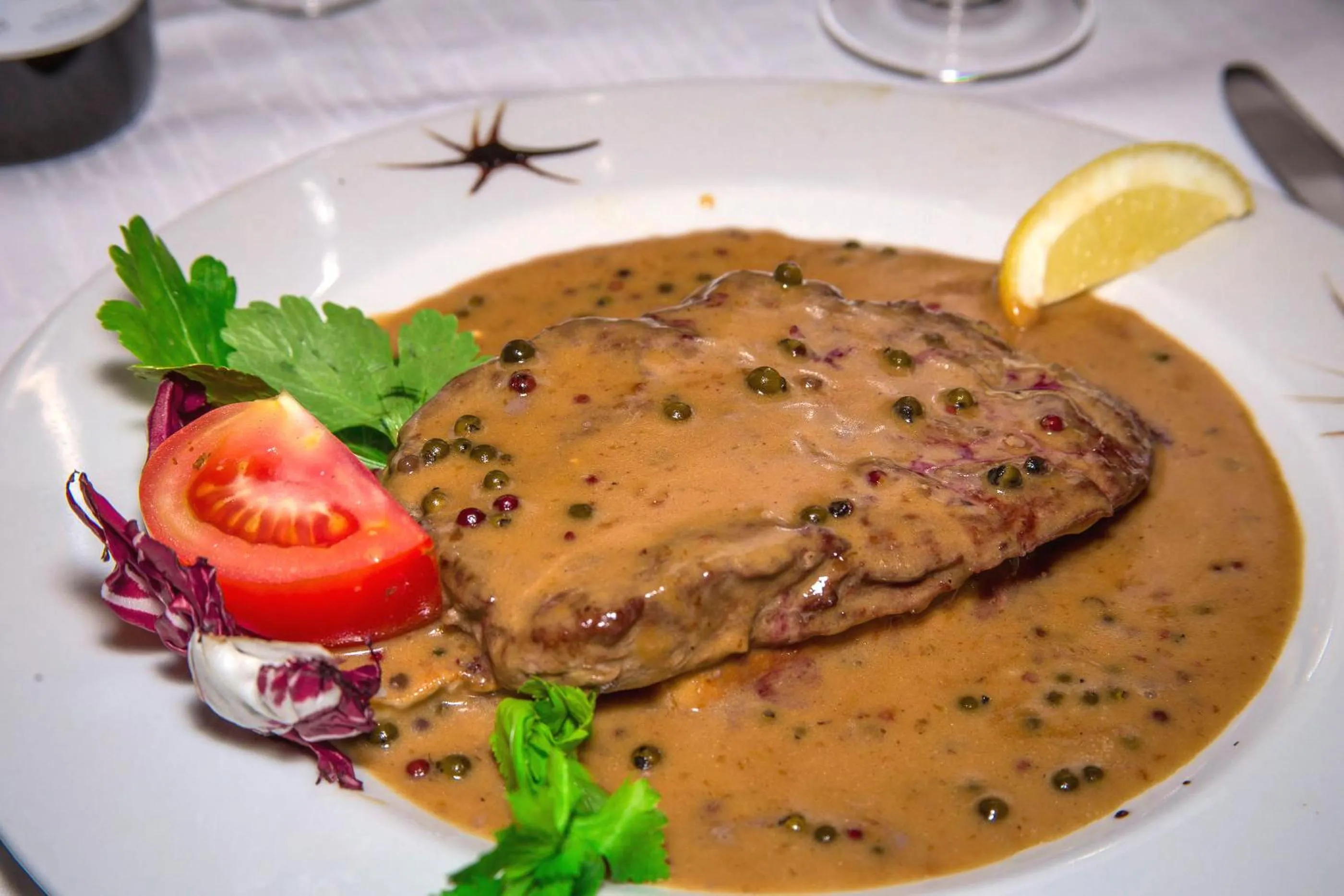 Food close-up in Hotel Ristorante La Perla