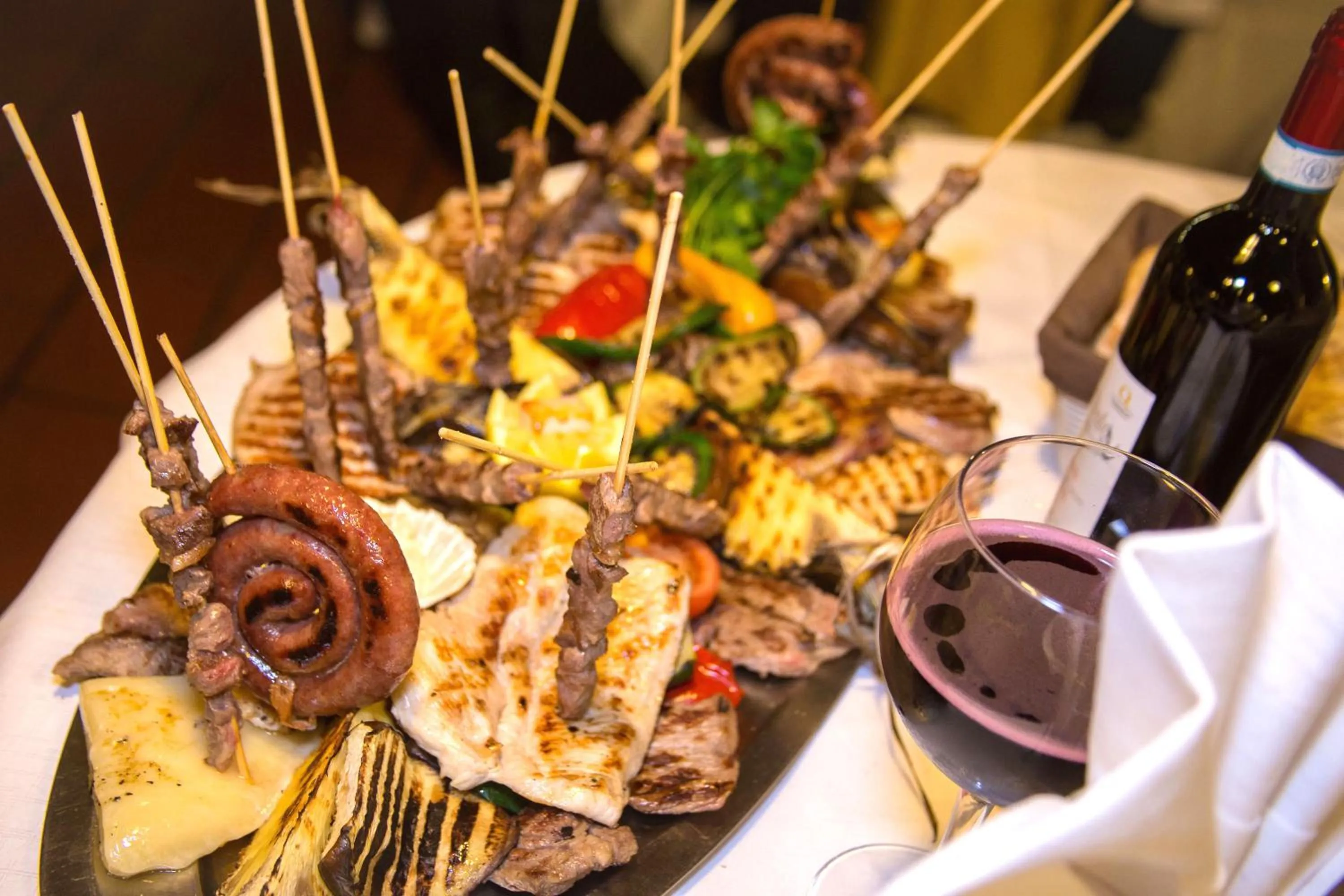 Food close-up in Hotel Ristorante La Perla